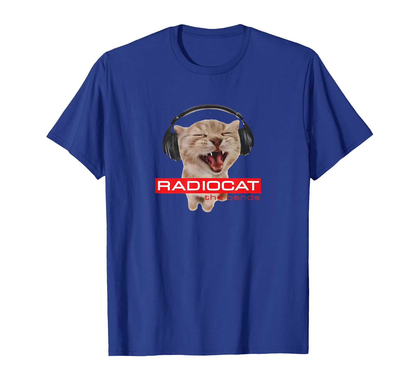 Kitten Headphones Cat Tech House Music Funny Cat Lover T-Shirt for Men Women