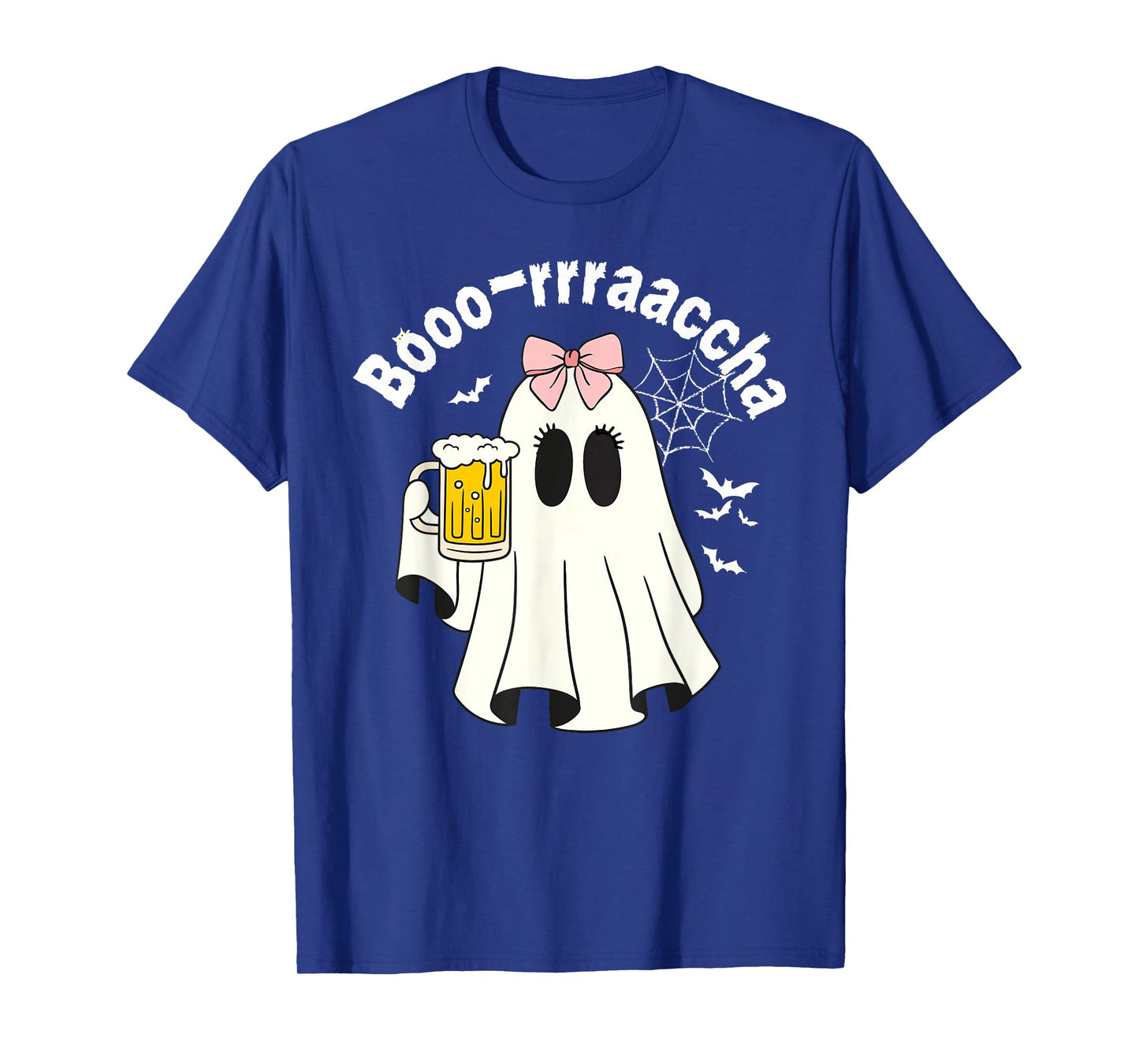 Booo-rrraaccha Funny Ghost Beer Halloween Spooky Season T-Shirt