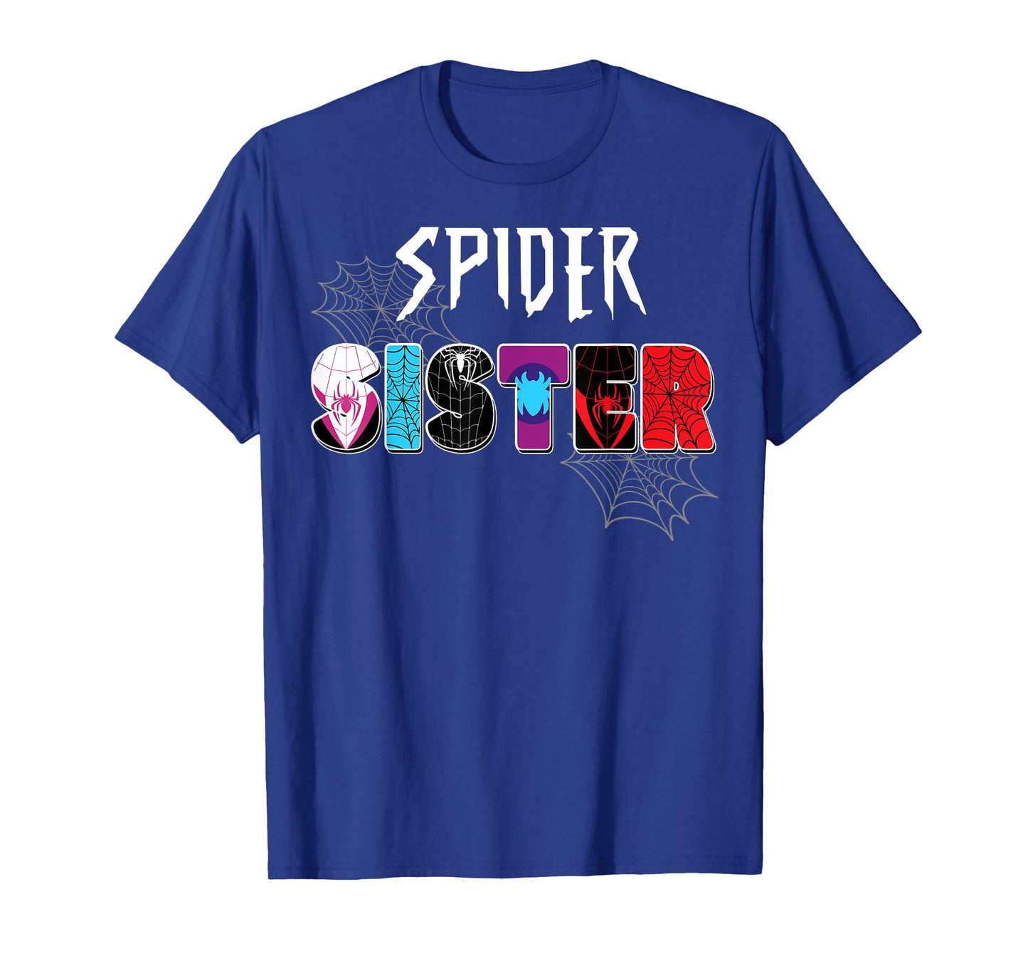 Birthday Party Spider Outfit Spider Sister Kids Girls T-Shirt