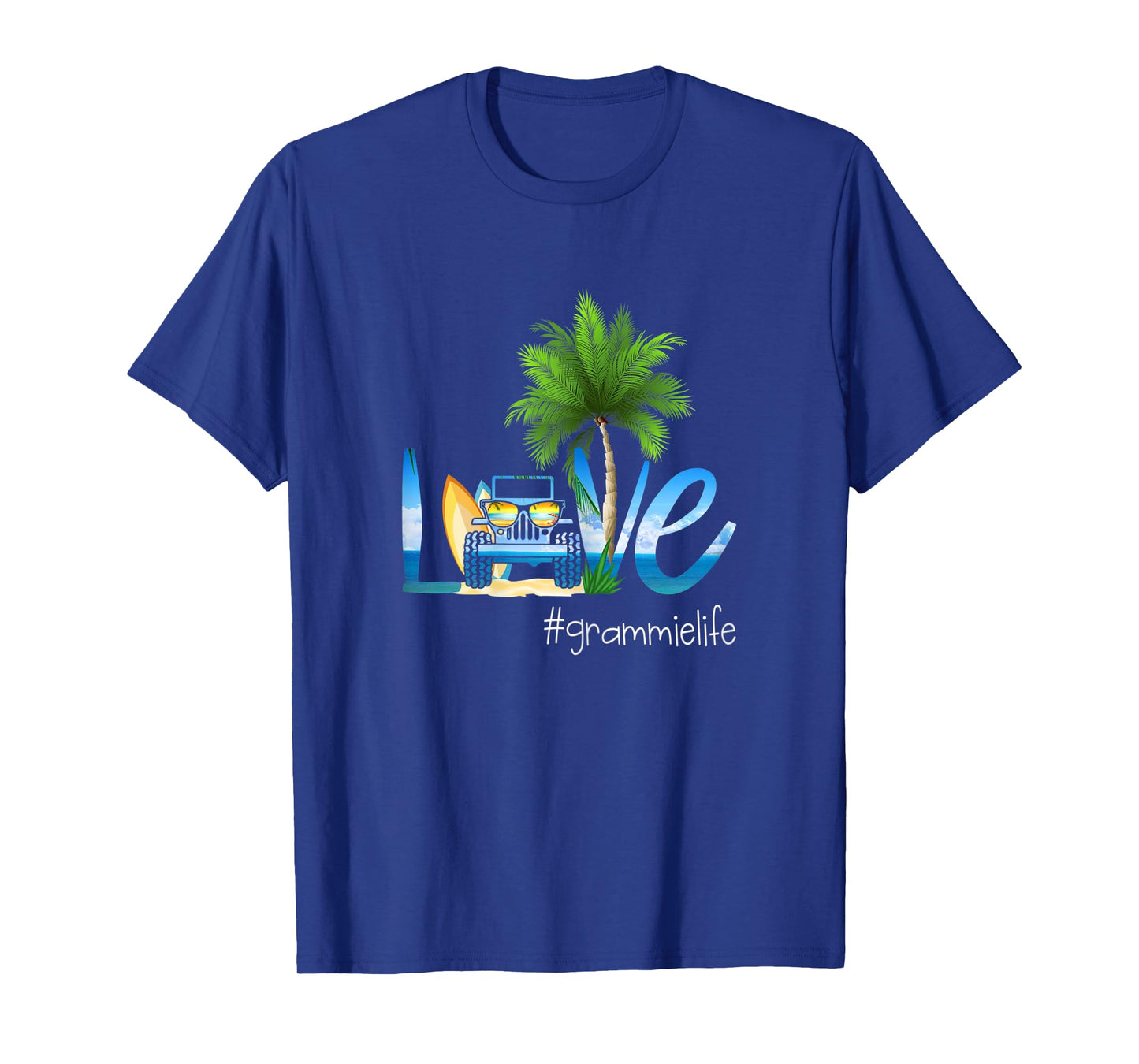 Love Grammie Life-Vacation- Beach and Truck tee Women T-Shirt