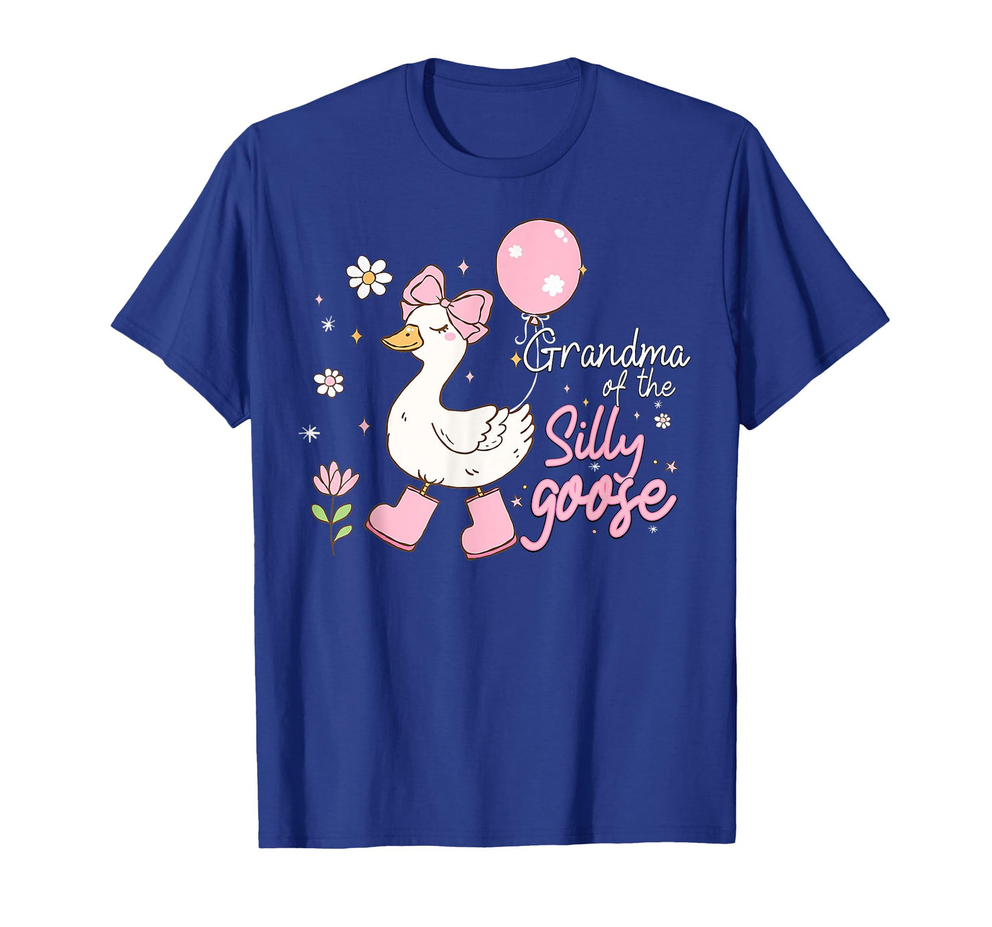 Grandma of the Silly Goose 1st Birthday Family Matching T-Shirt