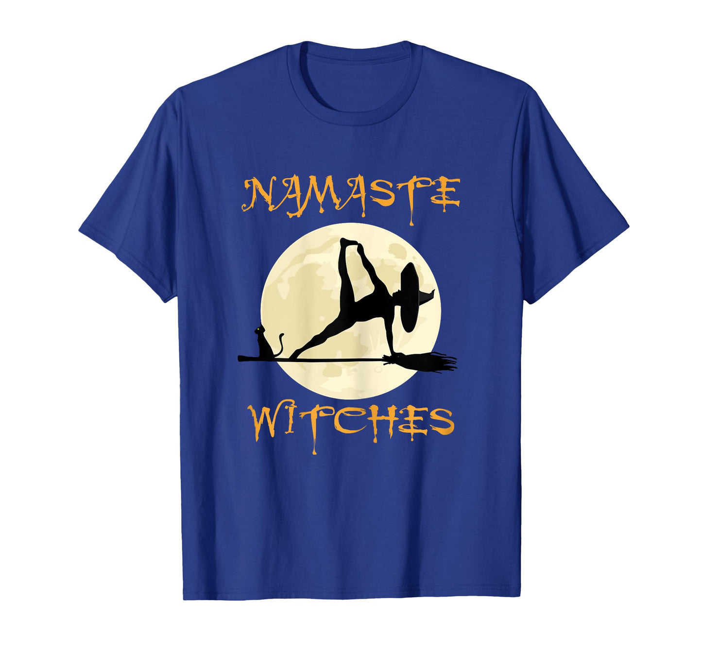 Namaste Witches - Halloween Yoga T-Shirt for Women
