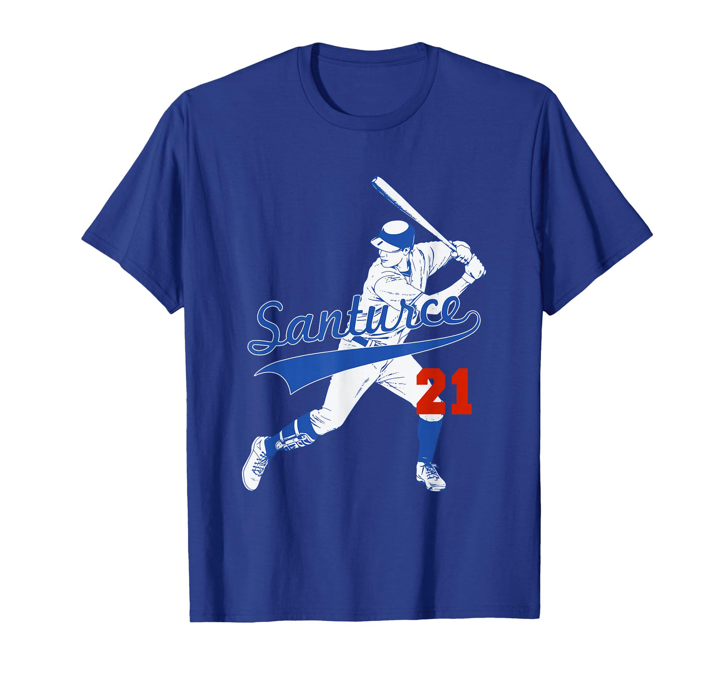 Retro Puerto Rico Santurce 21 Puerto Rican Baseball Player T-Shirt