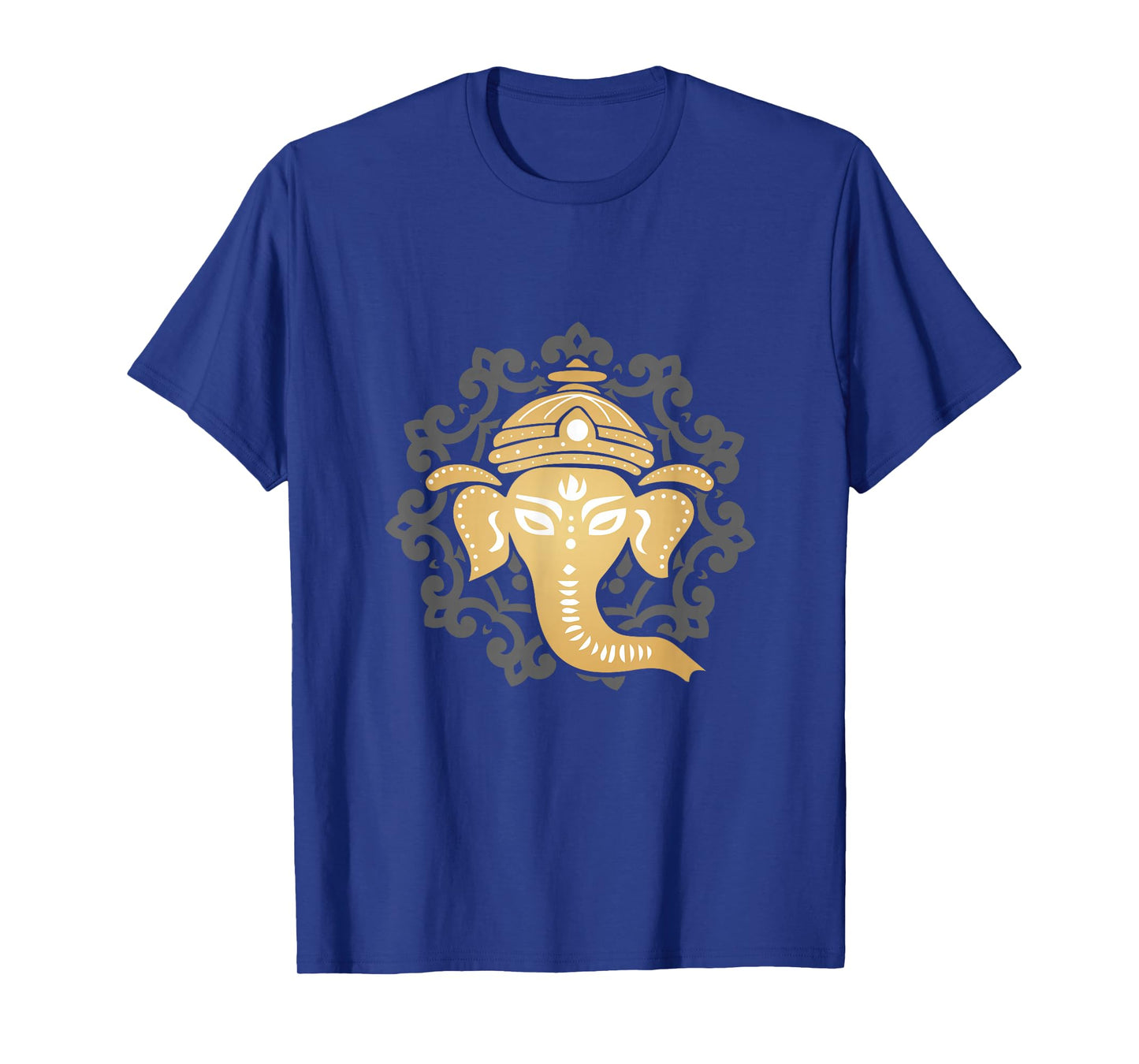 Yoga Mandala Elephant Hindus Dharma Chakra Hinduism T-Shirt
