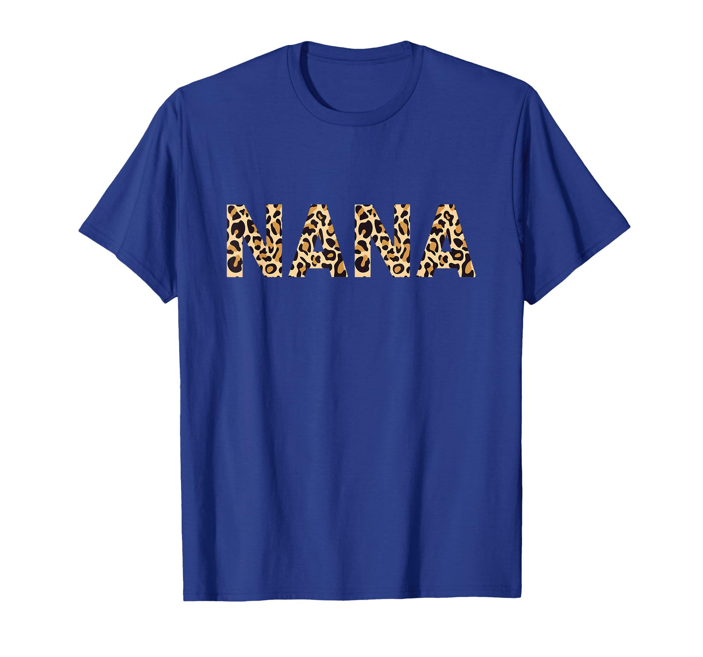 Nana Leopard For Women Grandma Mother's Day Christmas T-Shirt