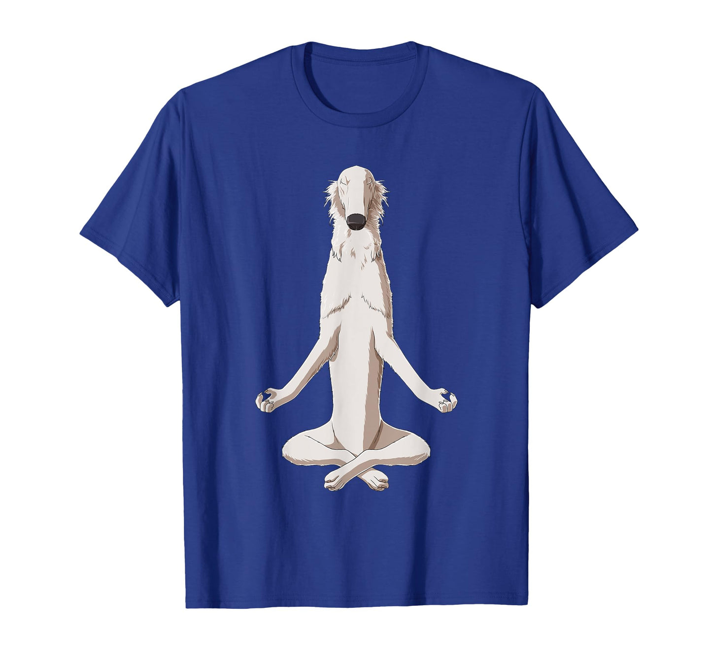 Yoga Dog Borzoi T-Shirt