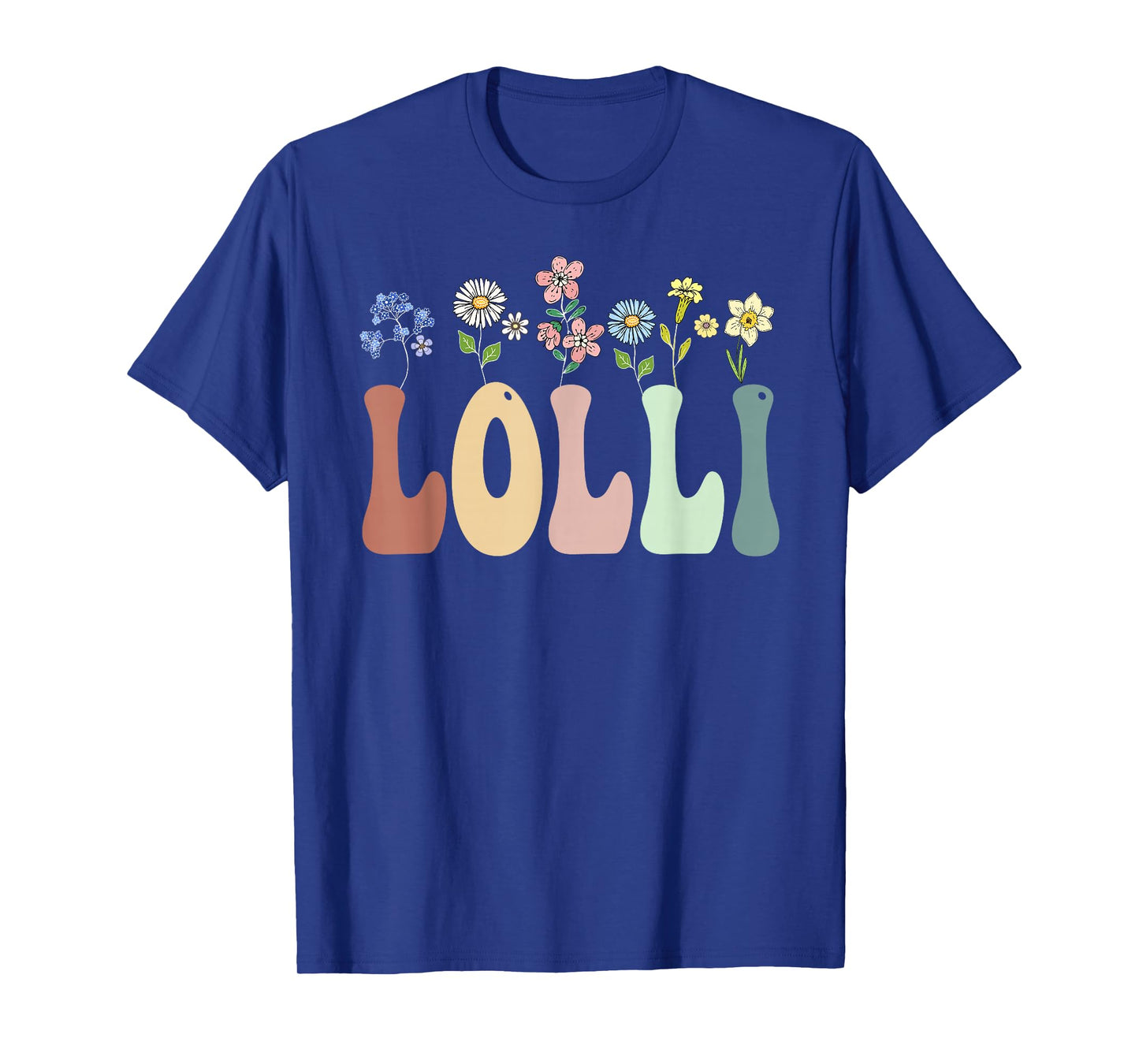 Lolli Gifts Women Wildflower Floral Design Lolli T-Shirt