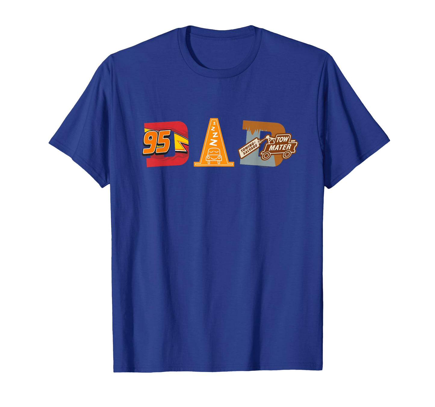 Disney and Pixar’s Cars Cozy Cone Dad Father’s Day Birthday T-Shirt