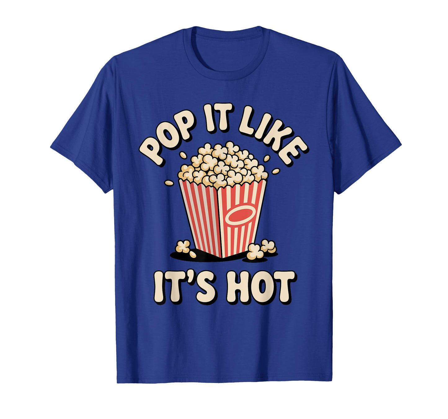 Funny Popcorn Costume for Men Women Popcorn Lover Pop Corn T-Shirt