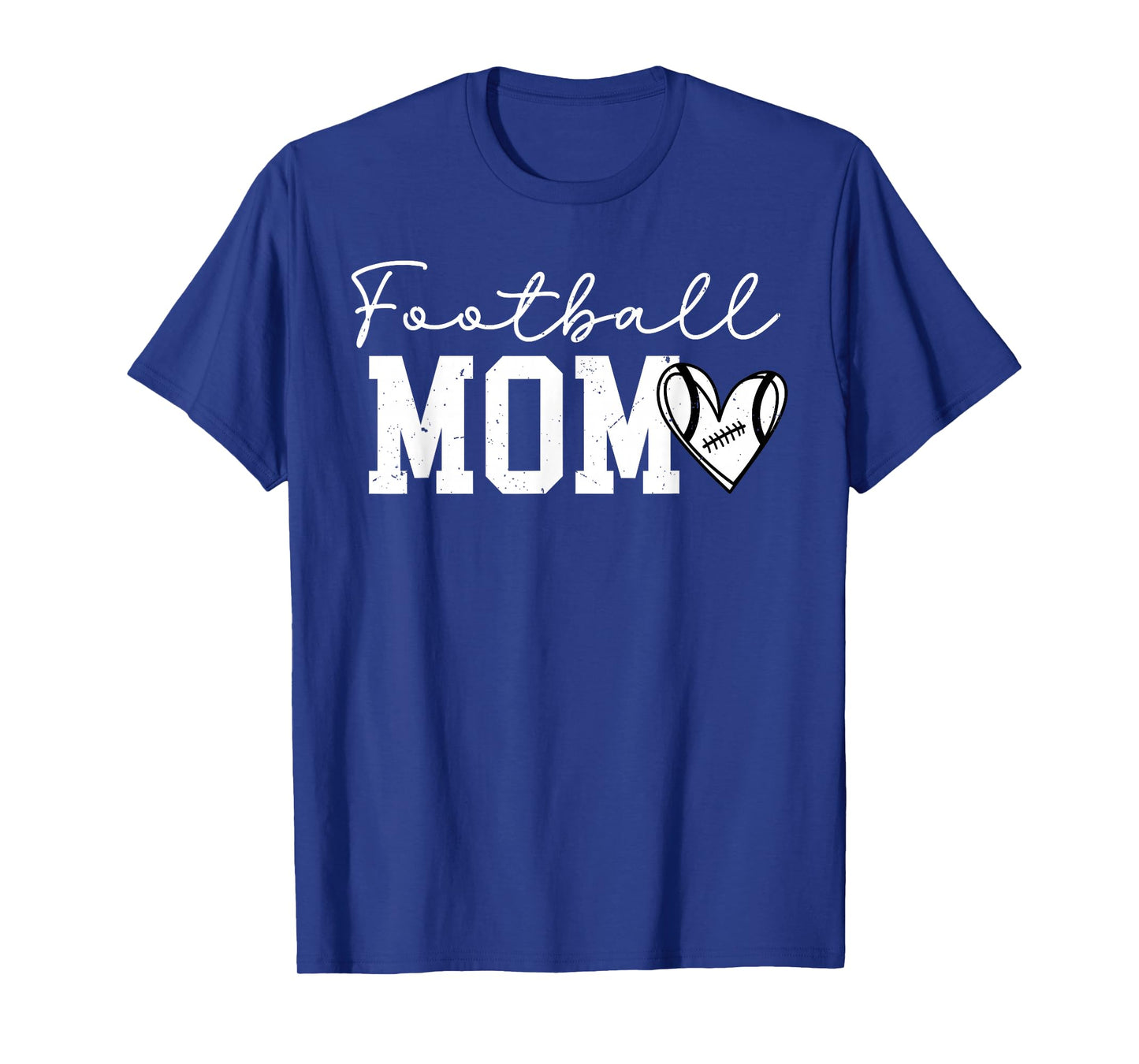Football Mom Mama Football Game Day Sports Go Cheer Season T-Shirt
