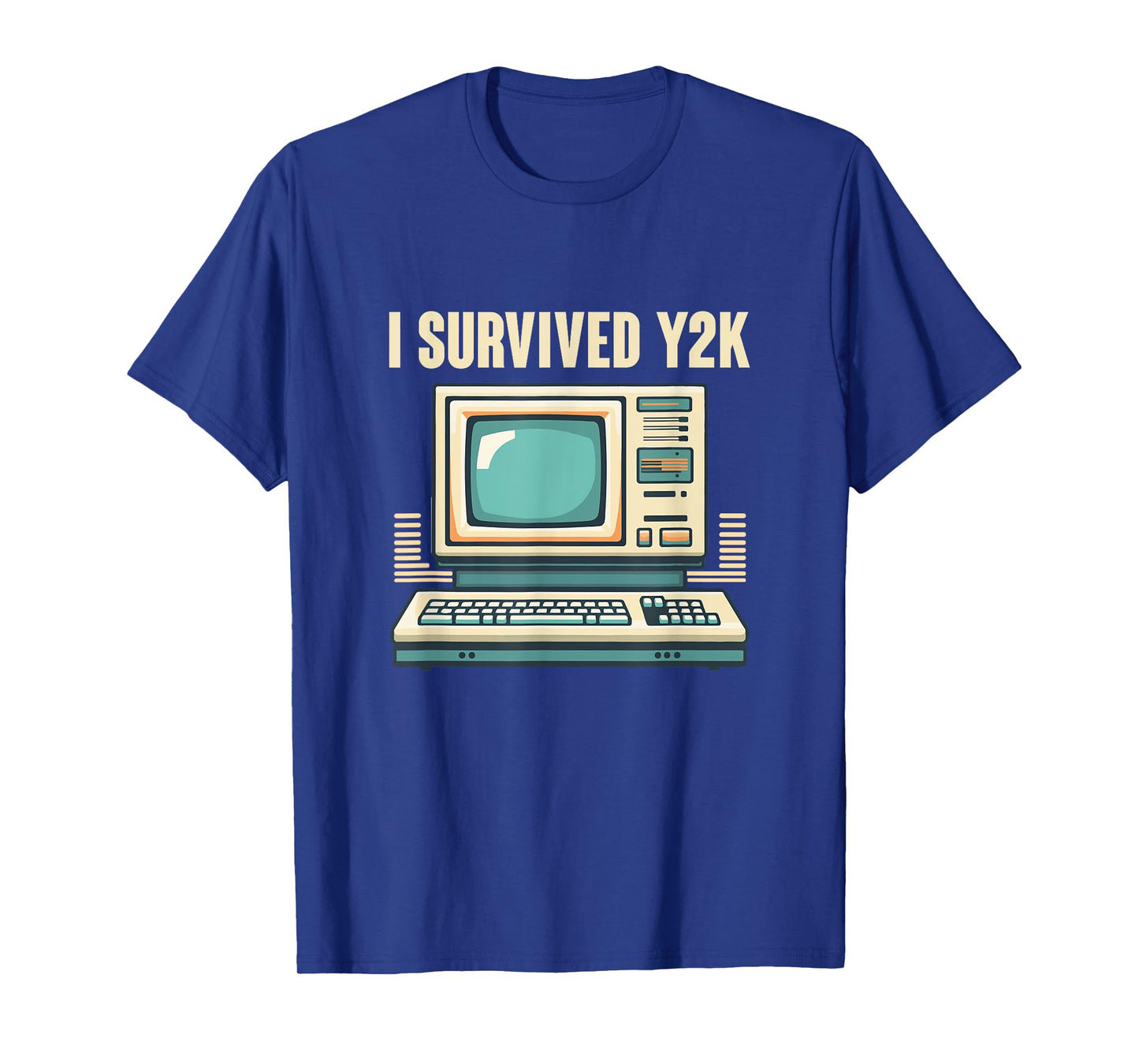 I Survived Y2K Computer Funny Year 2000 Survivor T-Shirt