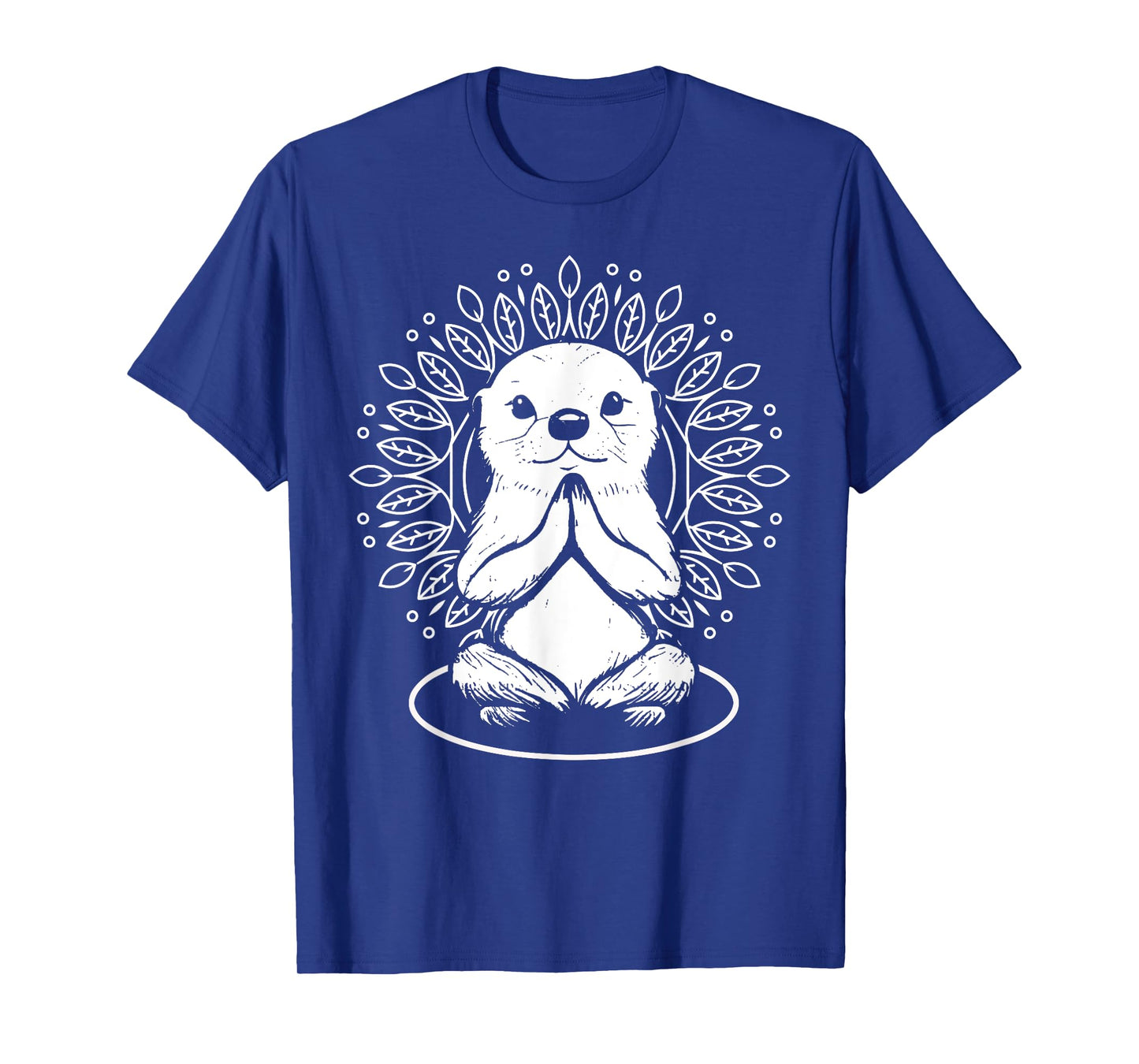 Otter Spiritual Yoga Pose Meditation Lover Namaste T-Shirt