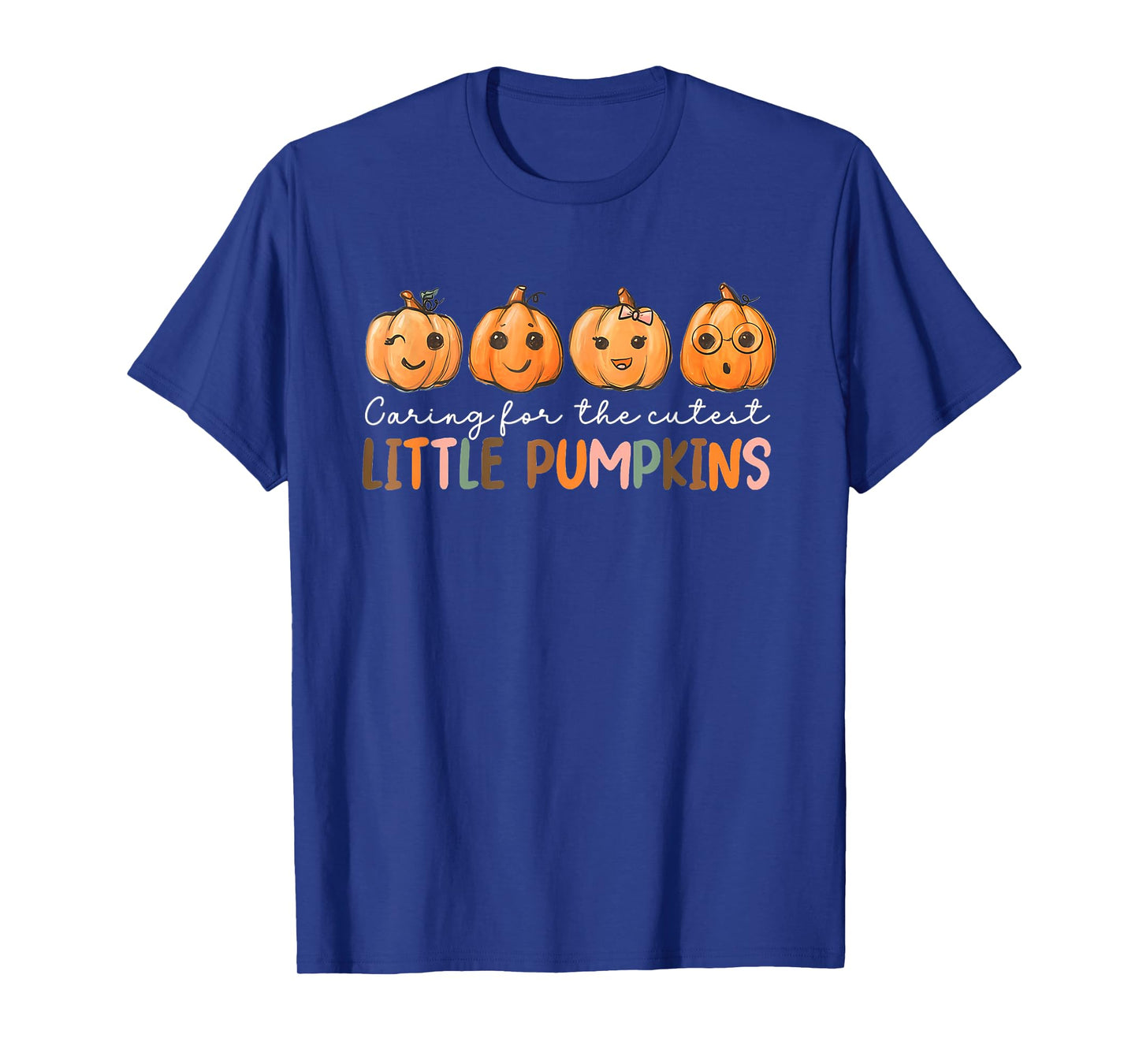 NICU Nurse Halloween Cutest Pumpkins Mother Baby Nurse Fall T-Shirt