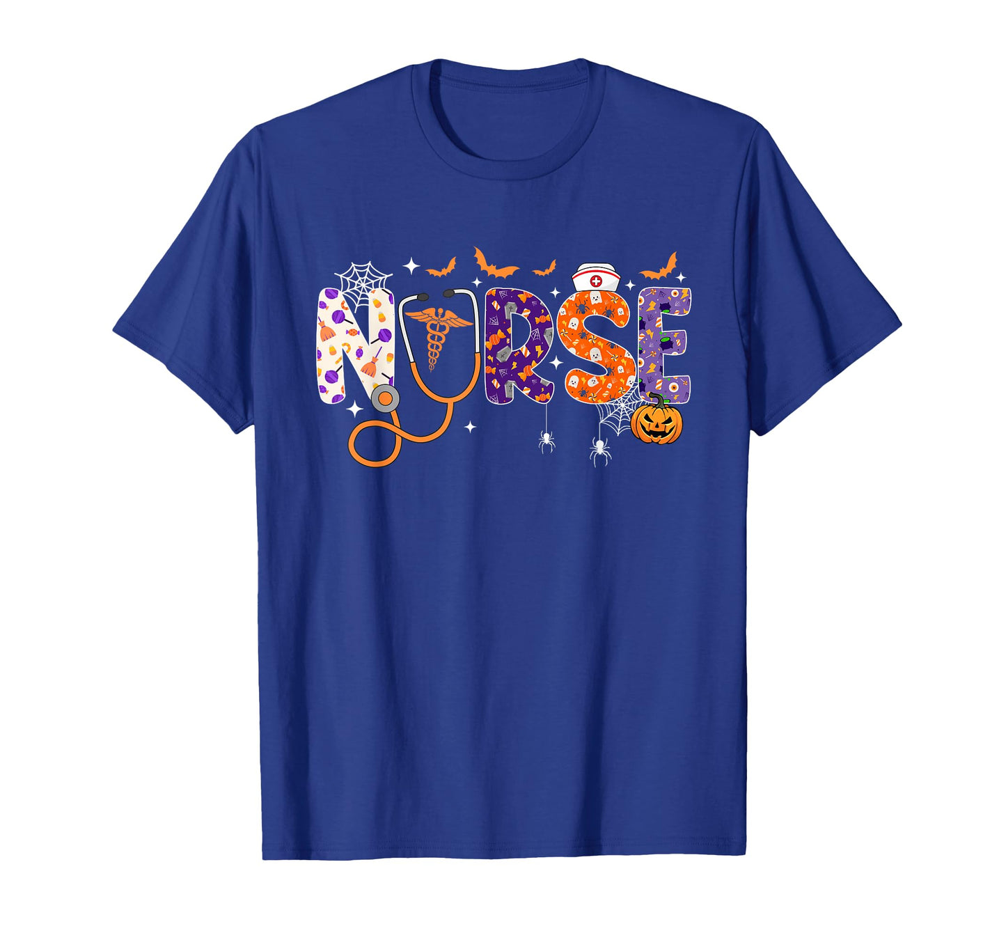 Halloween Nurse Shirts For Women RN NICU Nursing Halloween T-Shirt