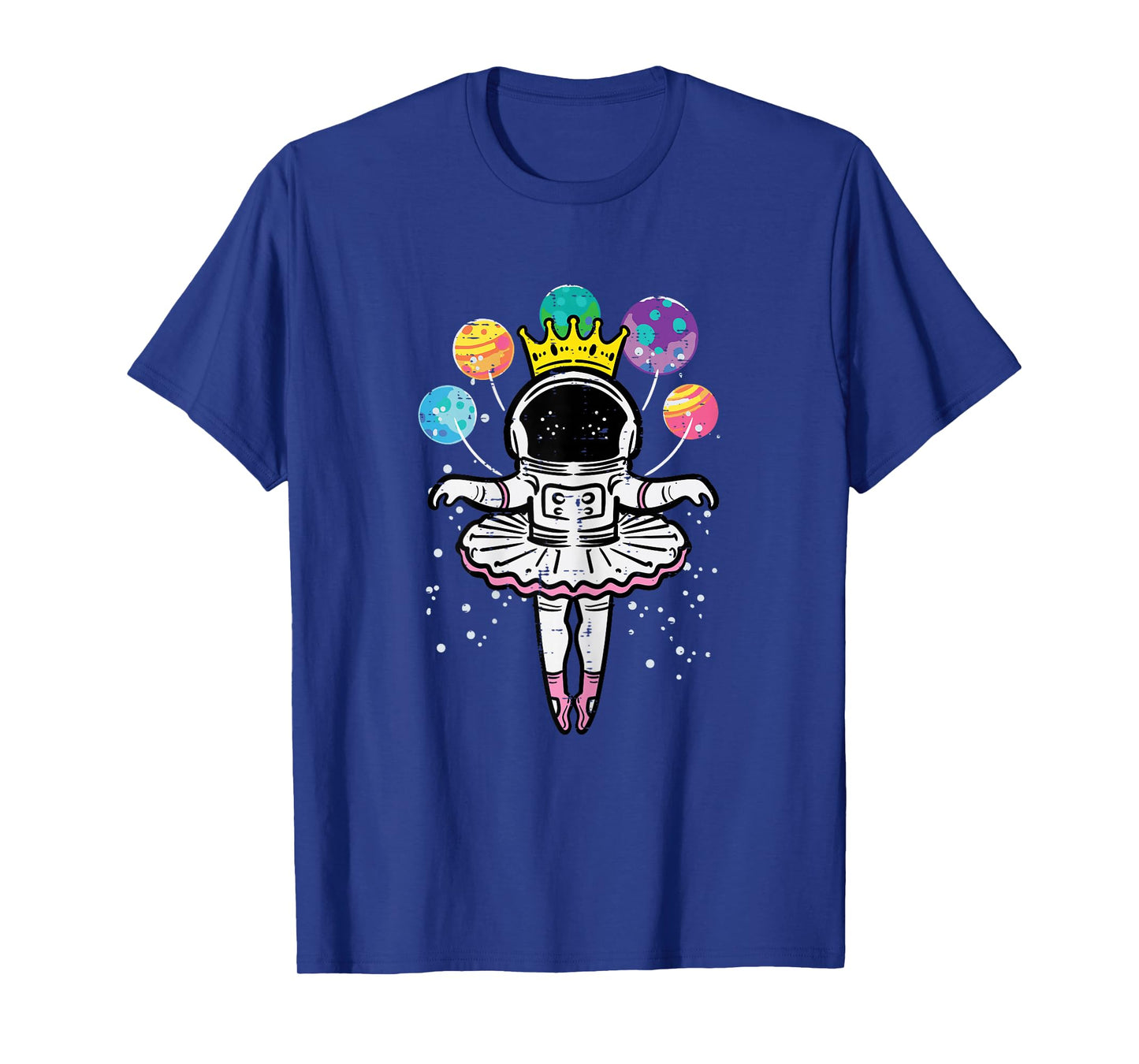 Astronaut Ballerina Space Ballet Women Girls Kids Toddler T-Shirt