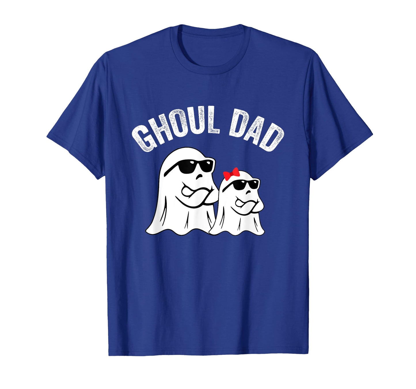 Ghoul Dad Funny Halloween Daddy Ghost Vintage T-Shirt