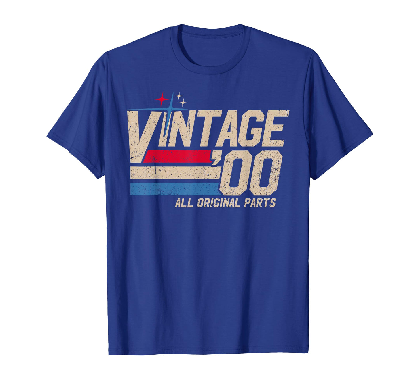 Vintage '00 Retro 25th Birthday for Men Dad USA Since 2000 T-Shirt