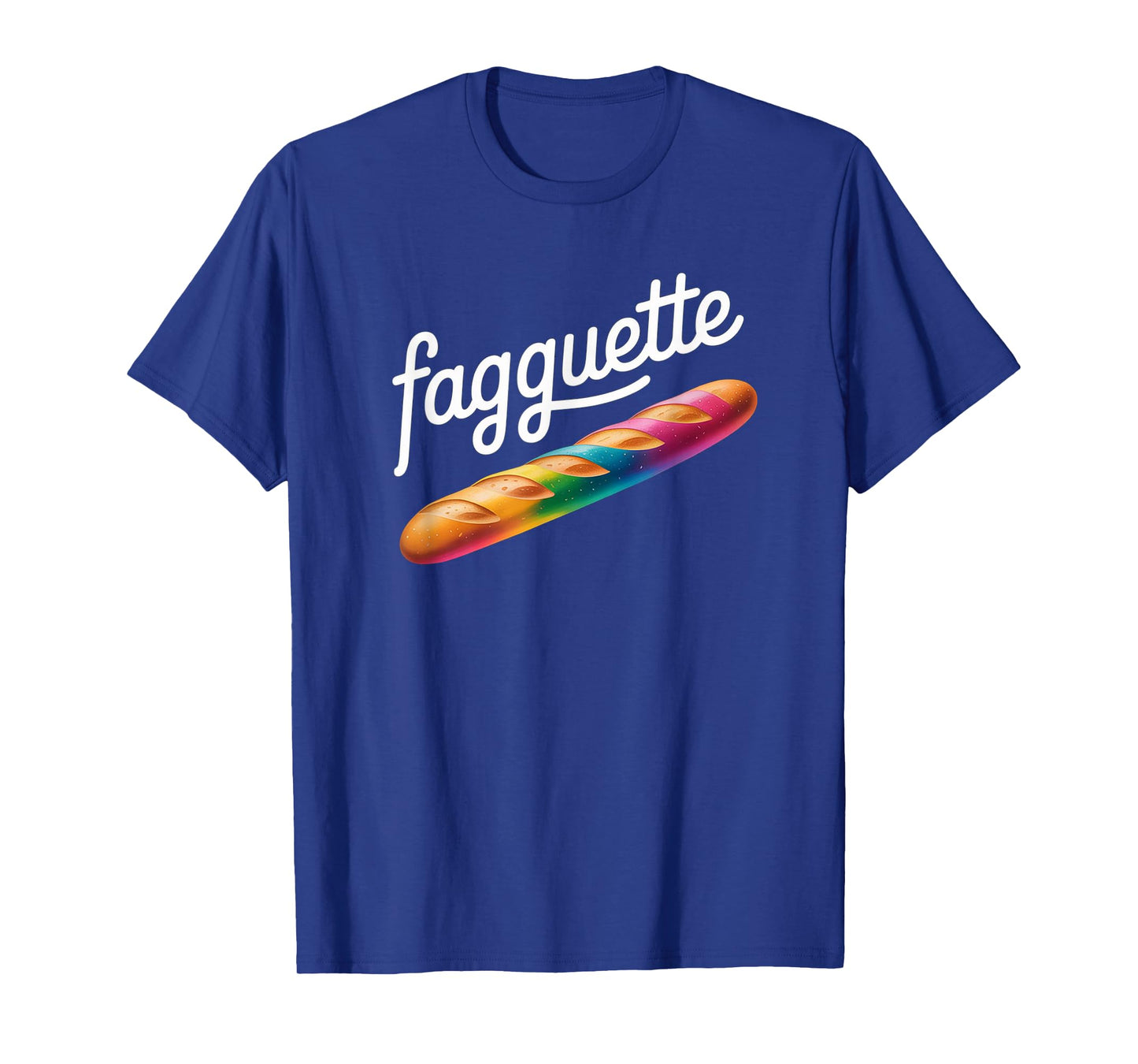 Fagquette Rainbow Bread Humorous LGBTQ Pride Bakery Funny T-Shirt