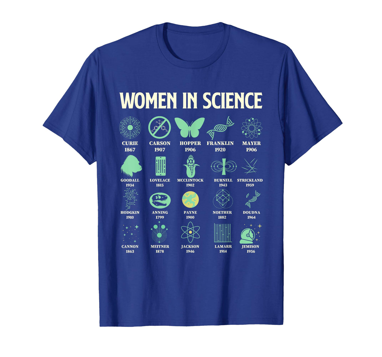 Women In Science - Chemistry Student Astronomy Lover T-Shirt