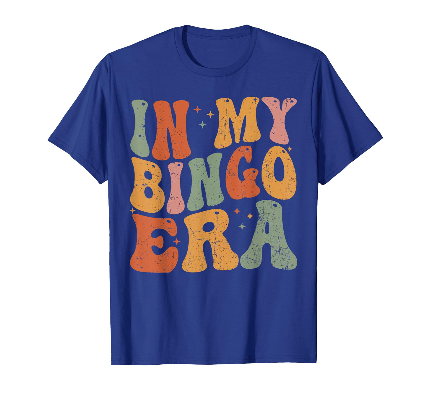 in My Bingo Era Retro Groovy T-Shirt
