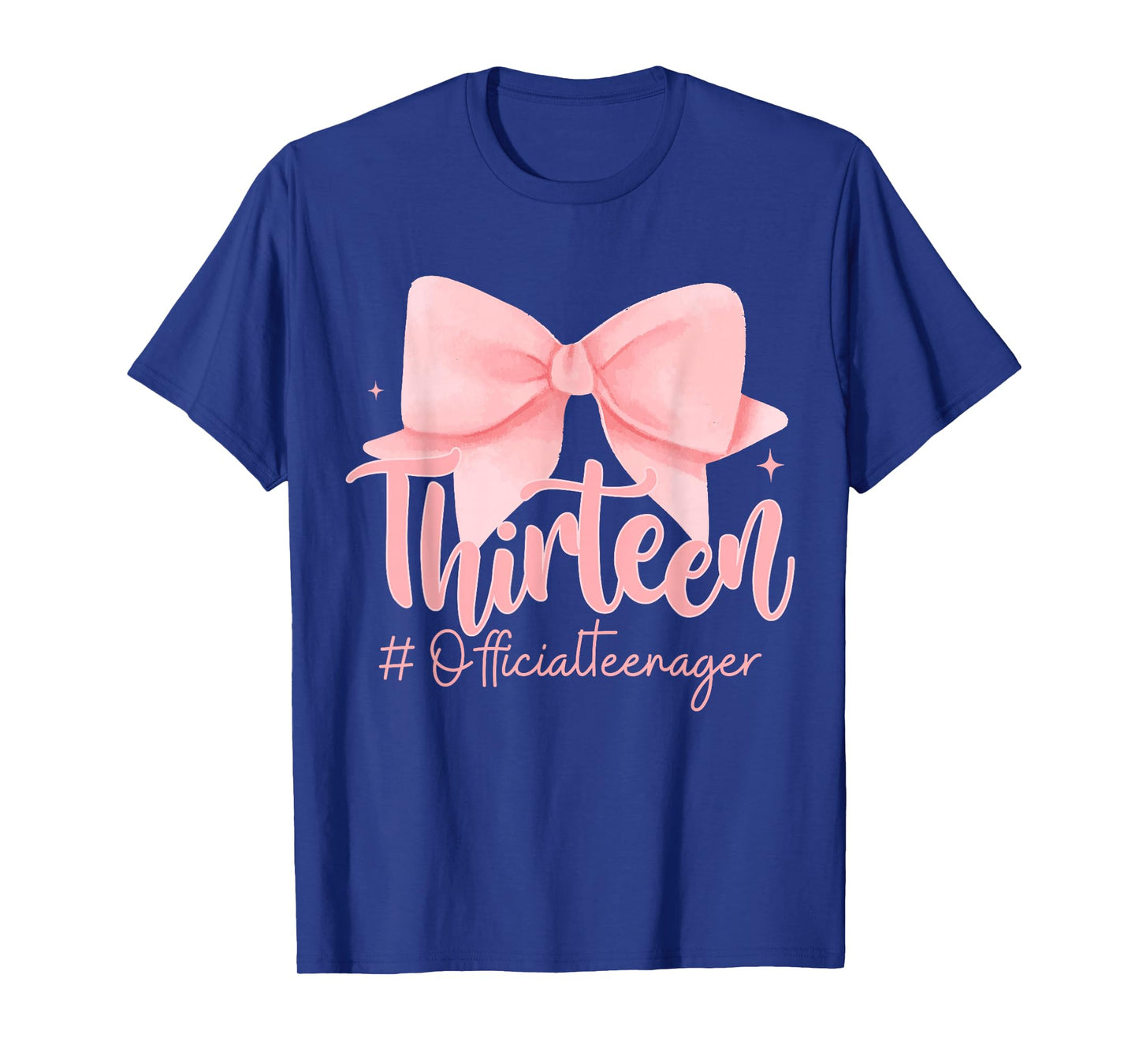 Thirteen Official Teenager Coquette 13th Birthday Girl Teen T-Shirt