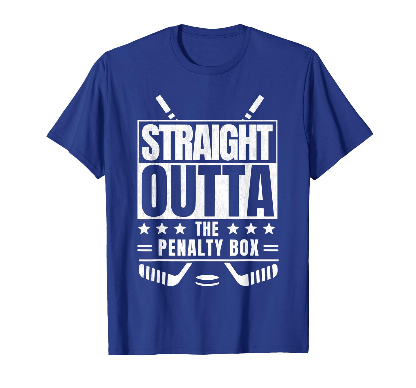 youth straight outta the penalty box kids funny boys & girls T-Shirt