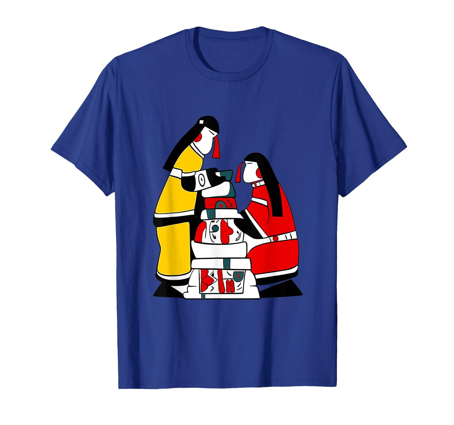 Inukshuks Human Figure Native Inuit Style T-Shirt
