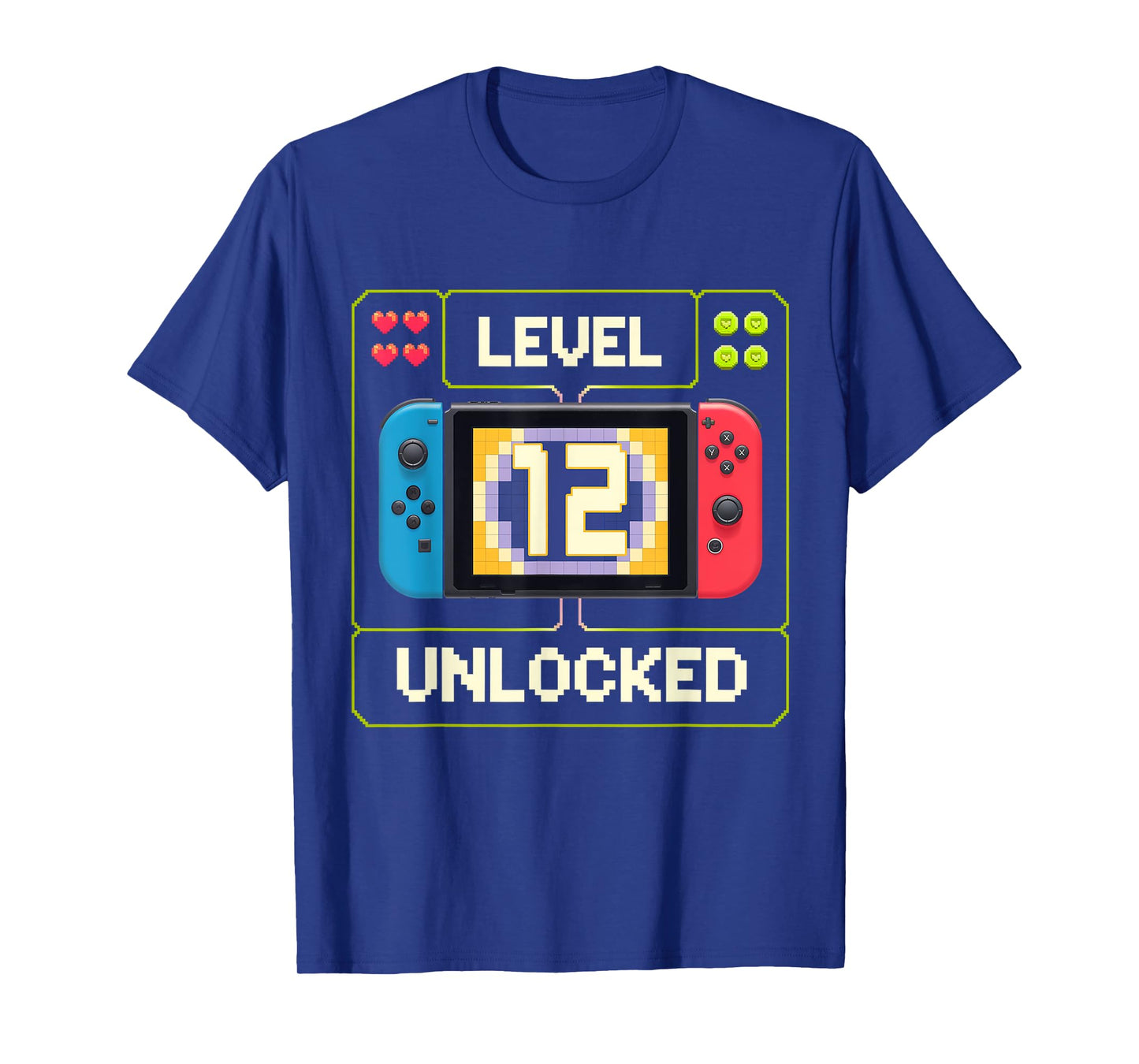 Level 12 Unlocked 12th Birthday Shirt Video Game 12 Year Old T-Shirt