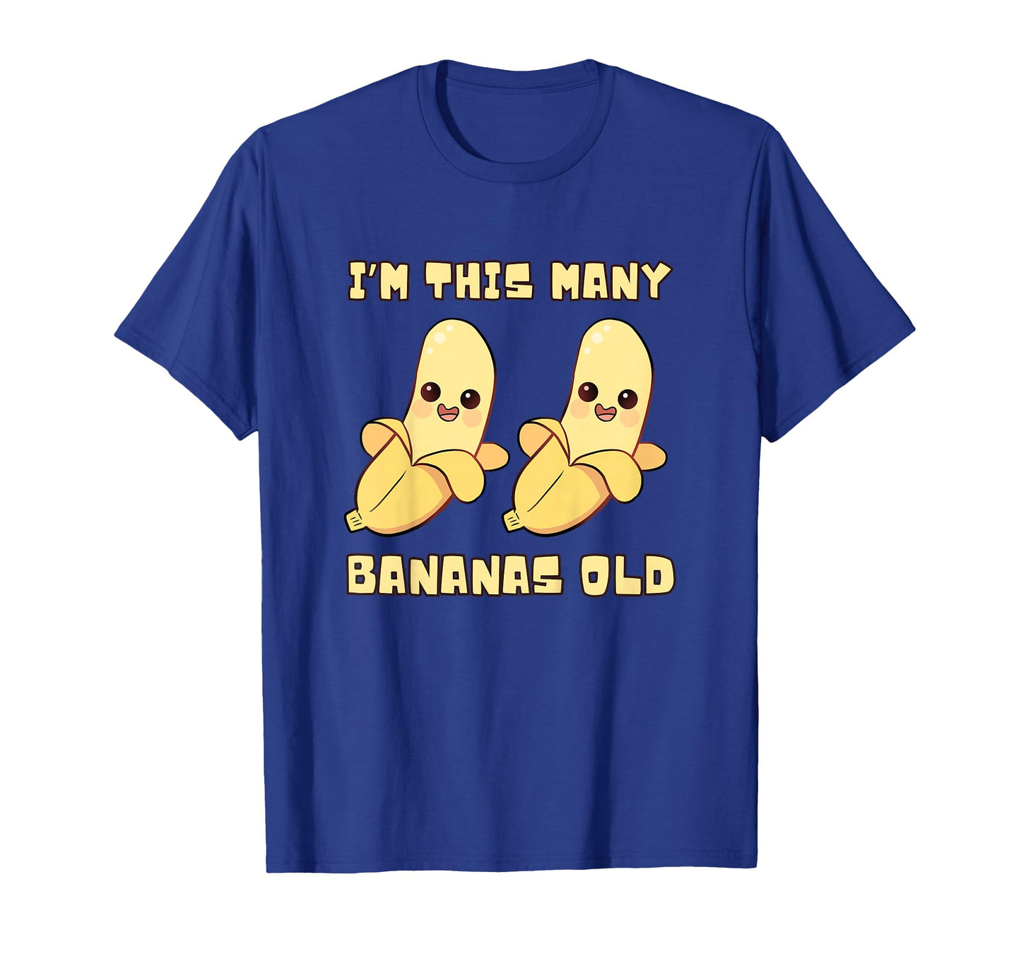 I'm This Many Bananas Old - Banana 2nd Birthday 2 Years Old T-Shirt