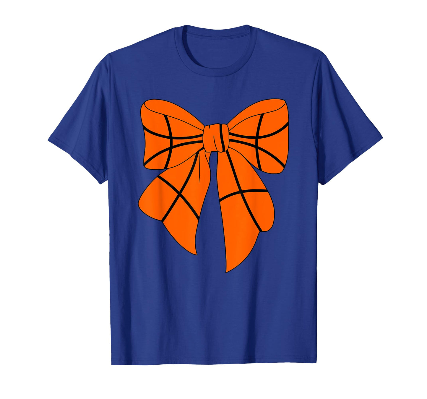 Cute Basketball Coquette Bow For Women Basketball Mom Mama T-Shirt