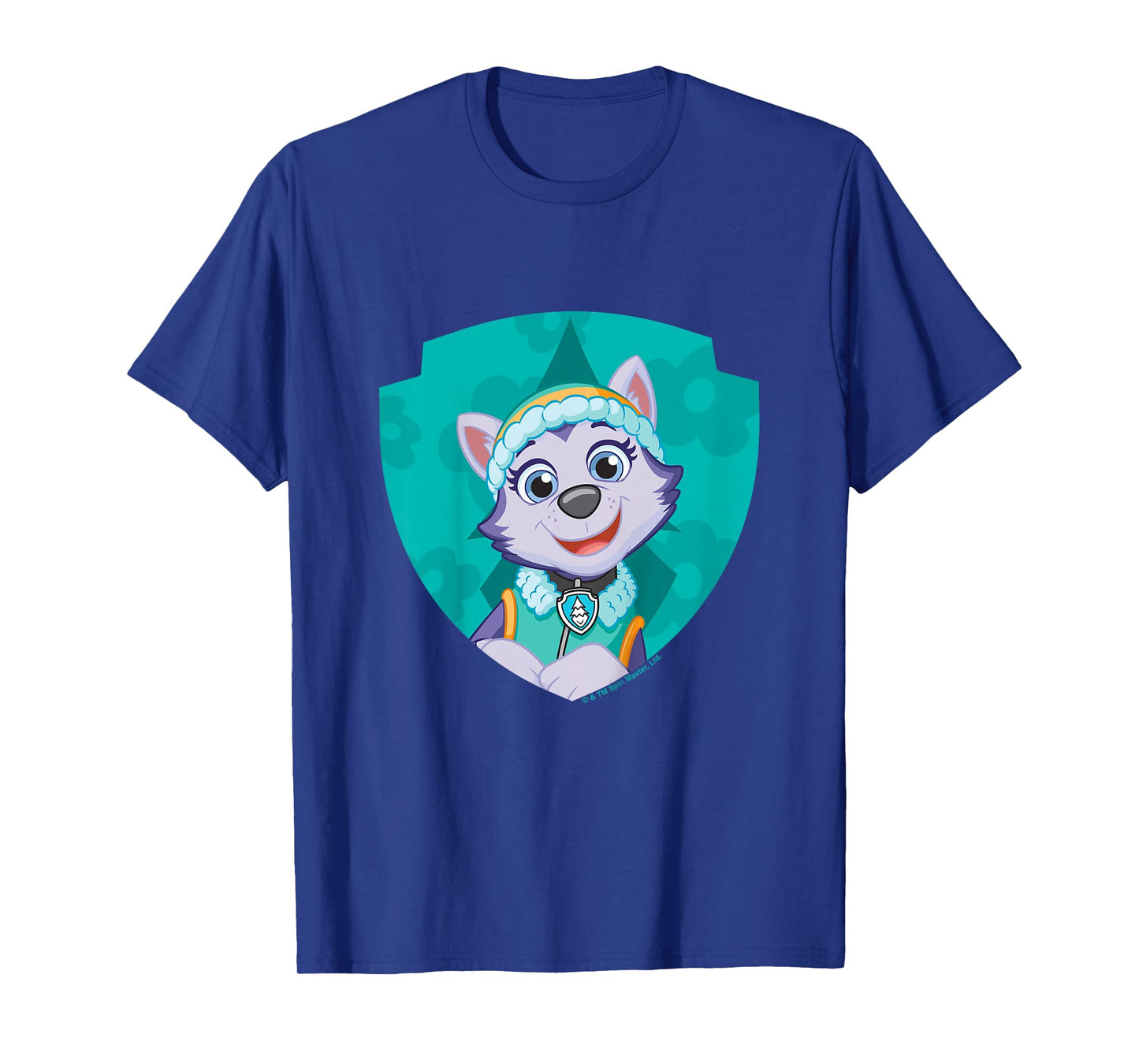 PAW Patrol Everest Big Chest Shield Emblem T-Shirt