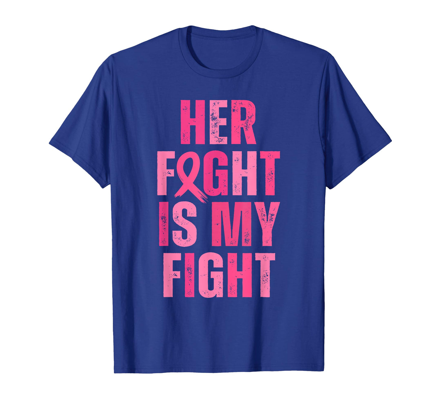 Breast Cancer Awareness Husband Support Squad Boxing Gloves T-Shirt