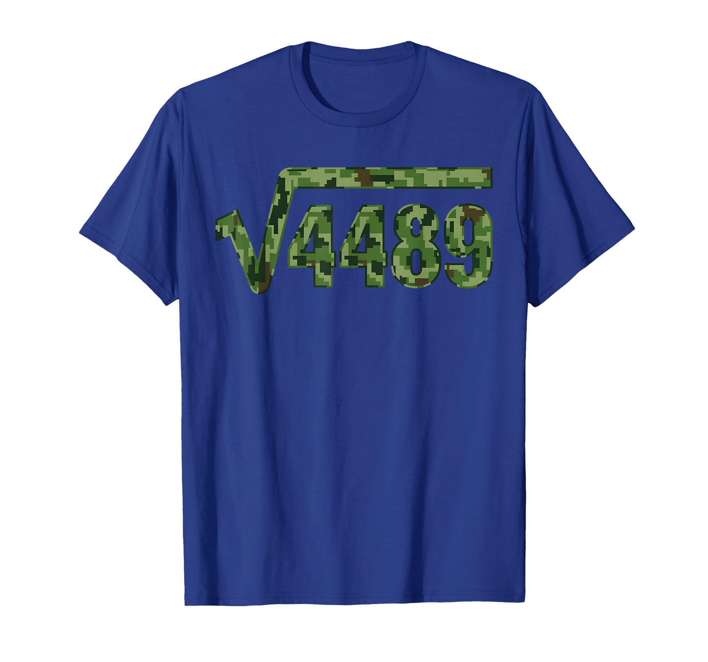 Funny 67 Trendy Square Root 4489 Camo Tee T-Shirt