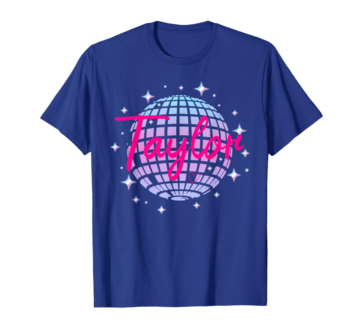 Taylor Personalized Name I Love Taylor Girl Groovy 70's 80's T-Shirt