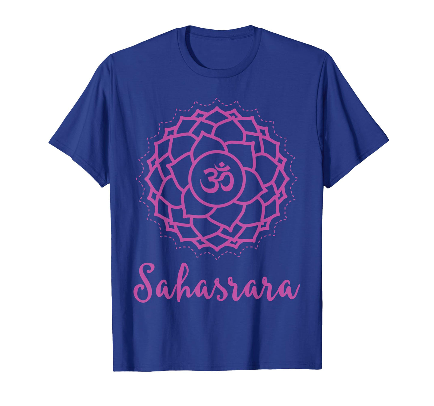 Sahasrara Violet Crown Chakra Symbol - Yoga T-Shirt