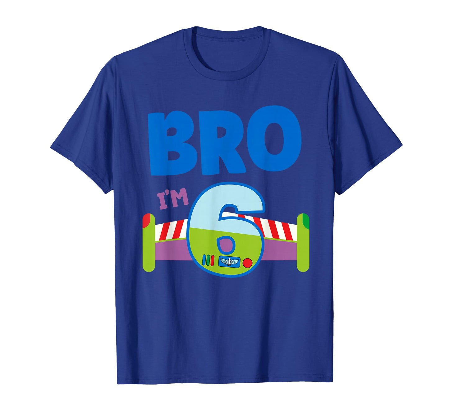 6th Birthday Boy Toy Lover Bro I'm 6 Year Old Story Party T-Shirt