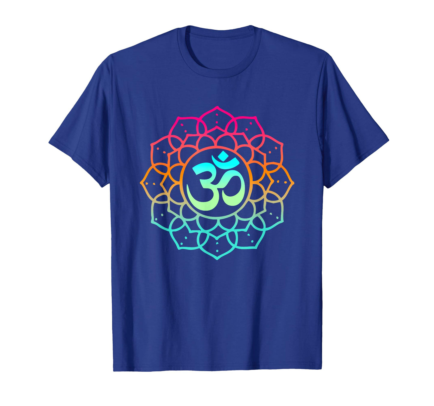 Om Mandala Spiritual Zen Yoga Buddhist Meditate Mindfulness T-Shirt