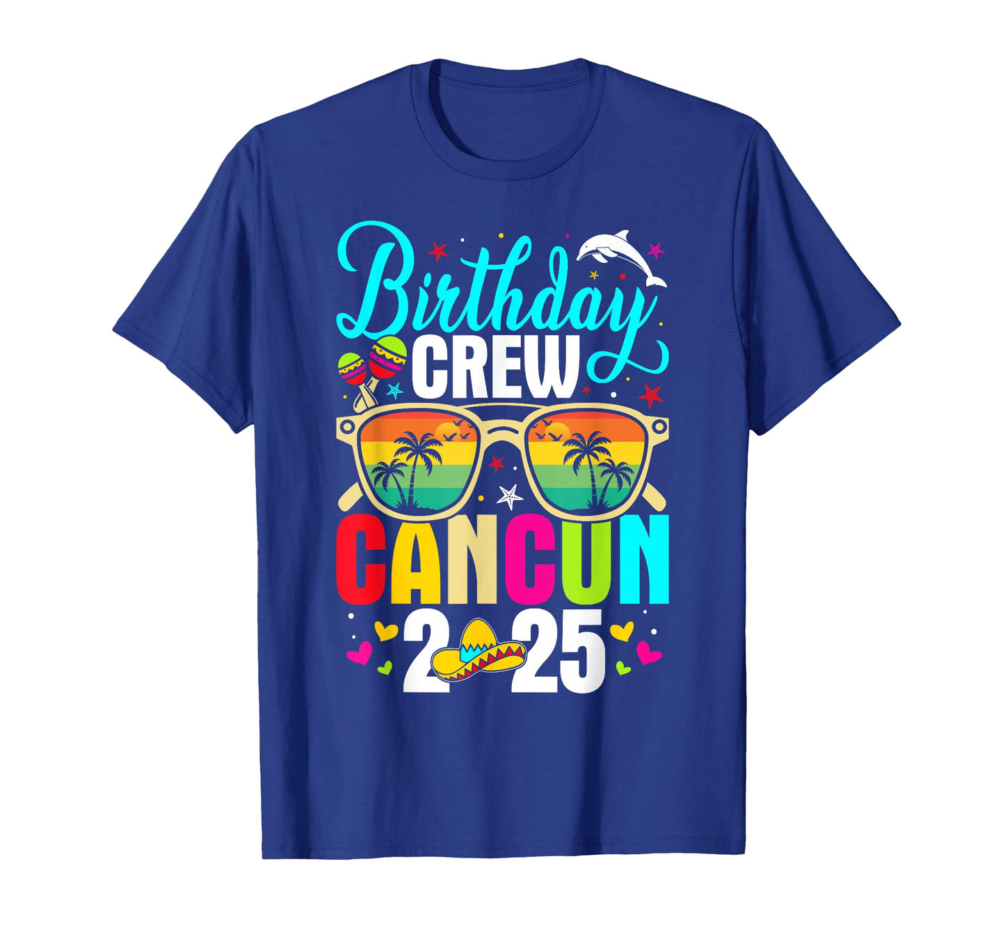 Mexico Cancun Birthday Boy Trip Vacation 2025 Matching Group T-Shirt