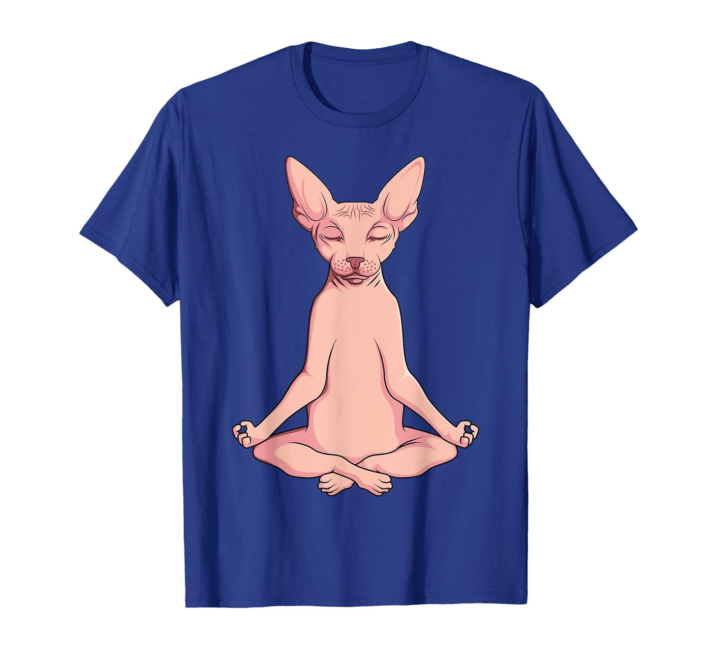 Sphynx Cat Yoga Meditation Breeder Hairless Pet Lover T-Shirt