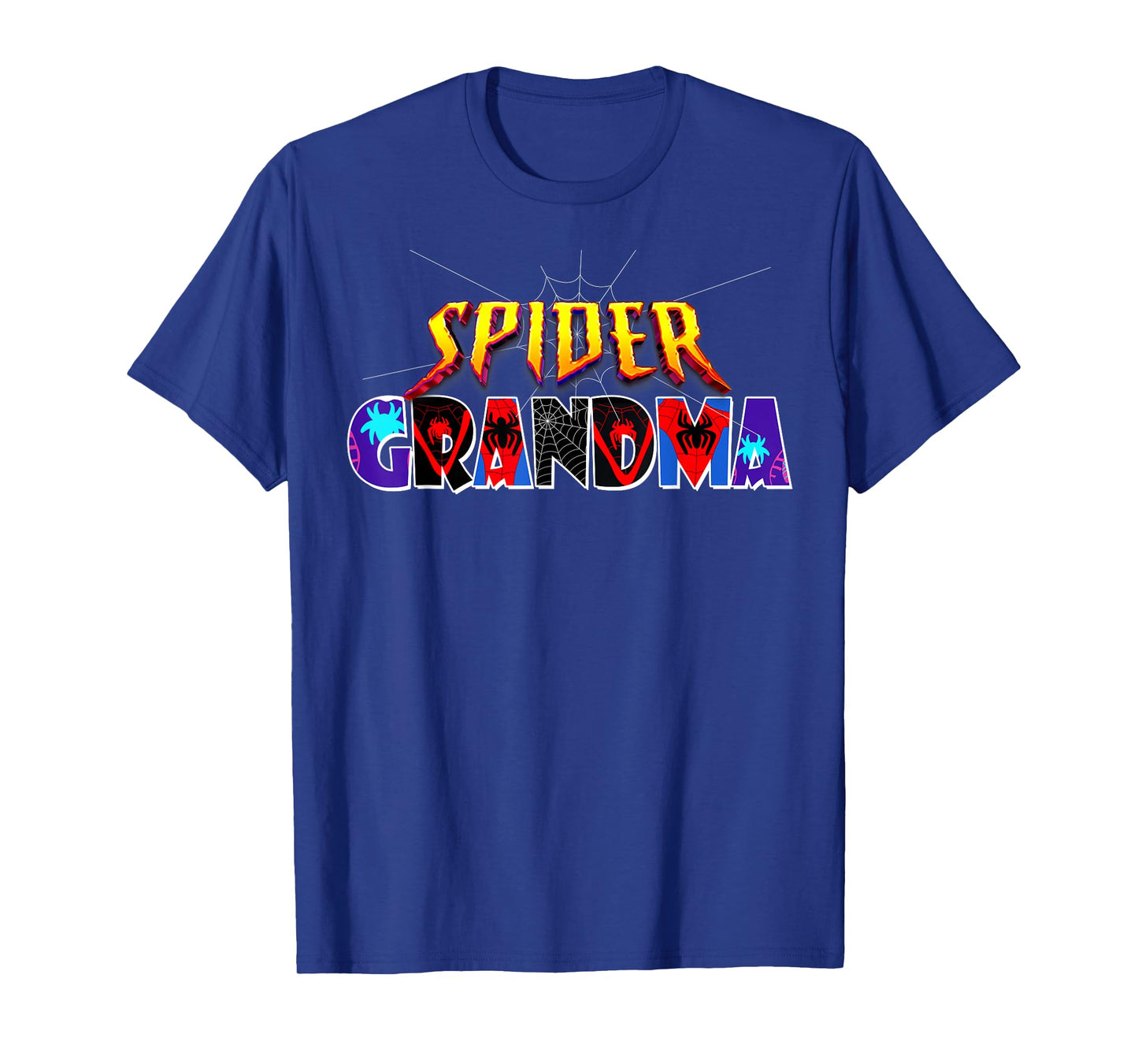 Spider Grandma Shirt Birthday Mothers Day Halloween Costumes T-Shirt