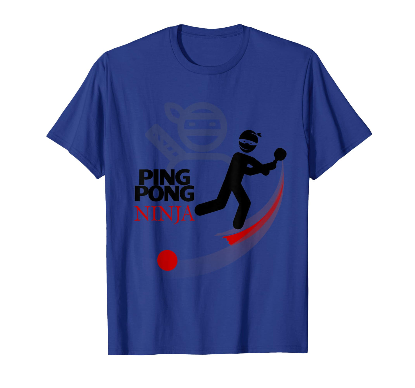 Ping Pong Ninja Cool Funny Table Tennis Player Gift T-Shirt