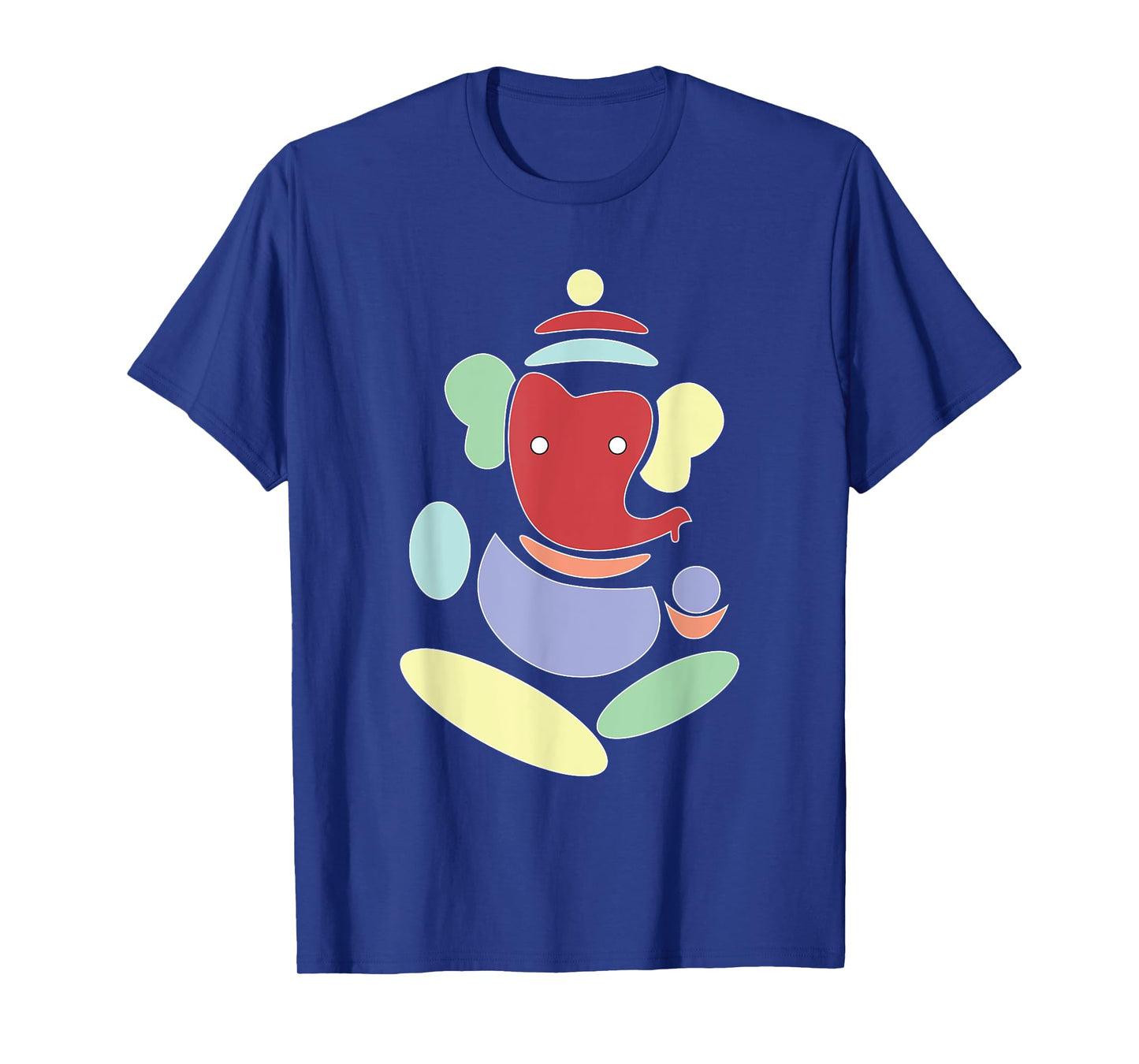 Abstract Art Hindu Elephant God Ganesha Ganpati T-shirt