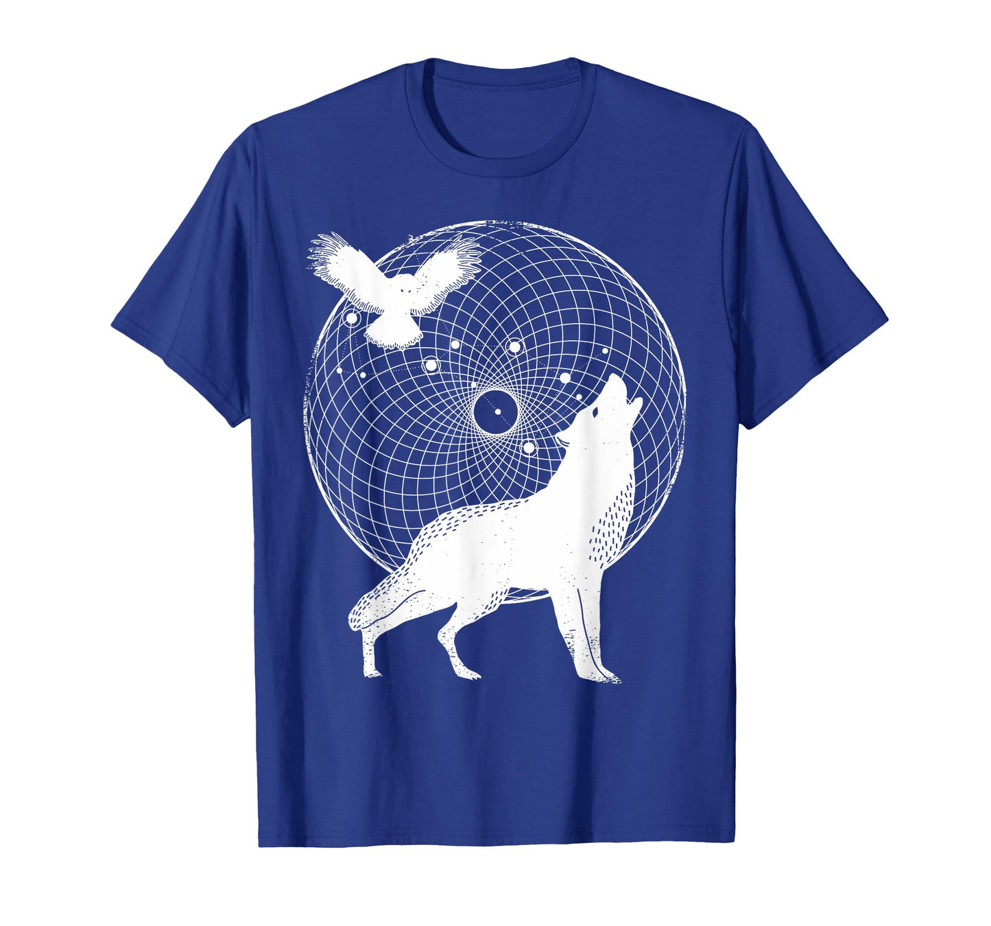 The Dharma Store - Torus Wolf - Sacred Geometry T-Shirt
