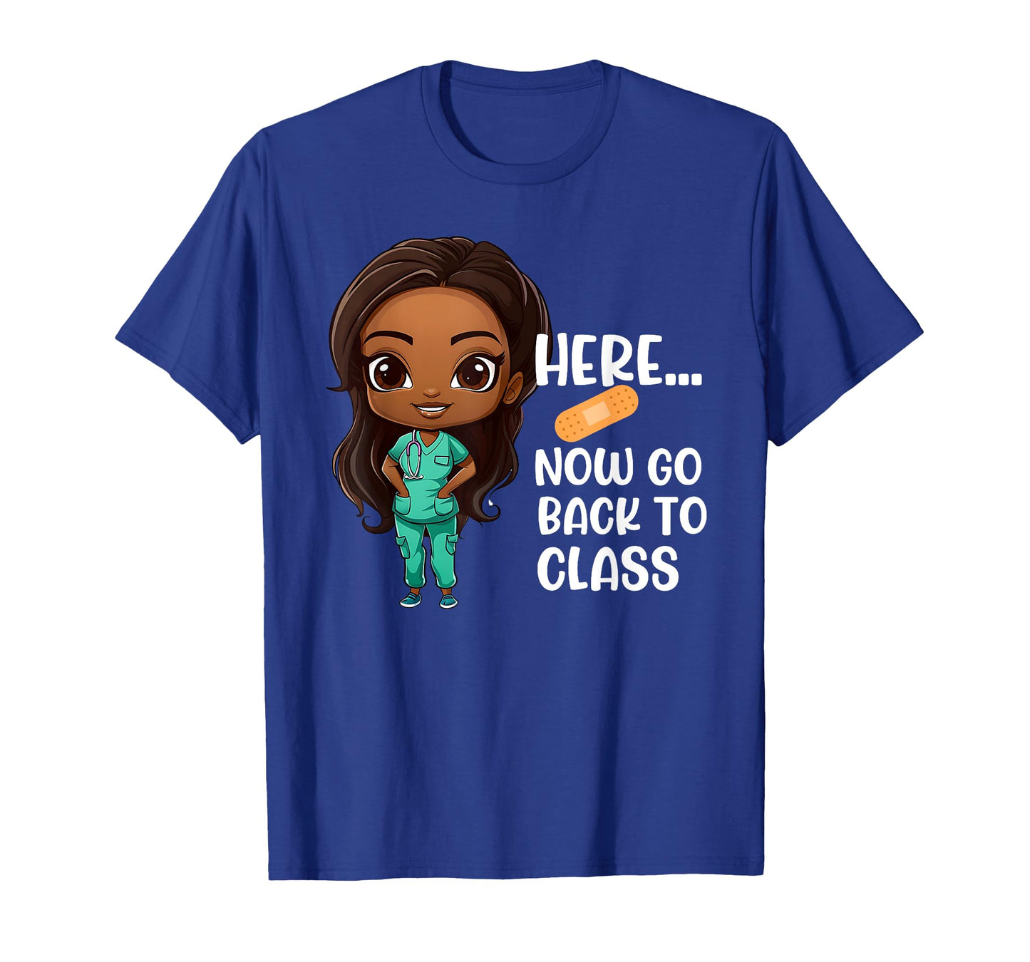 African American Black School Nurse Appreciation Nursing T-Shirt