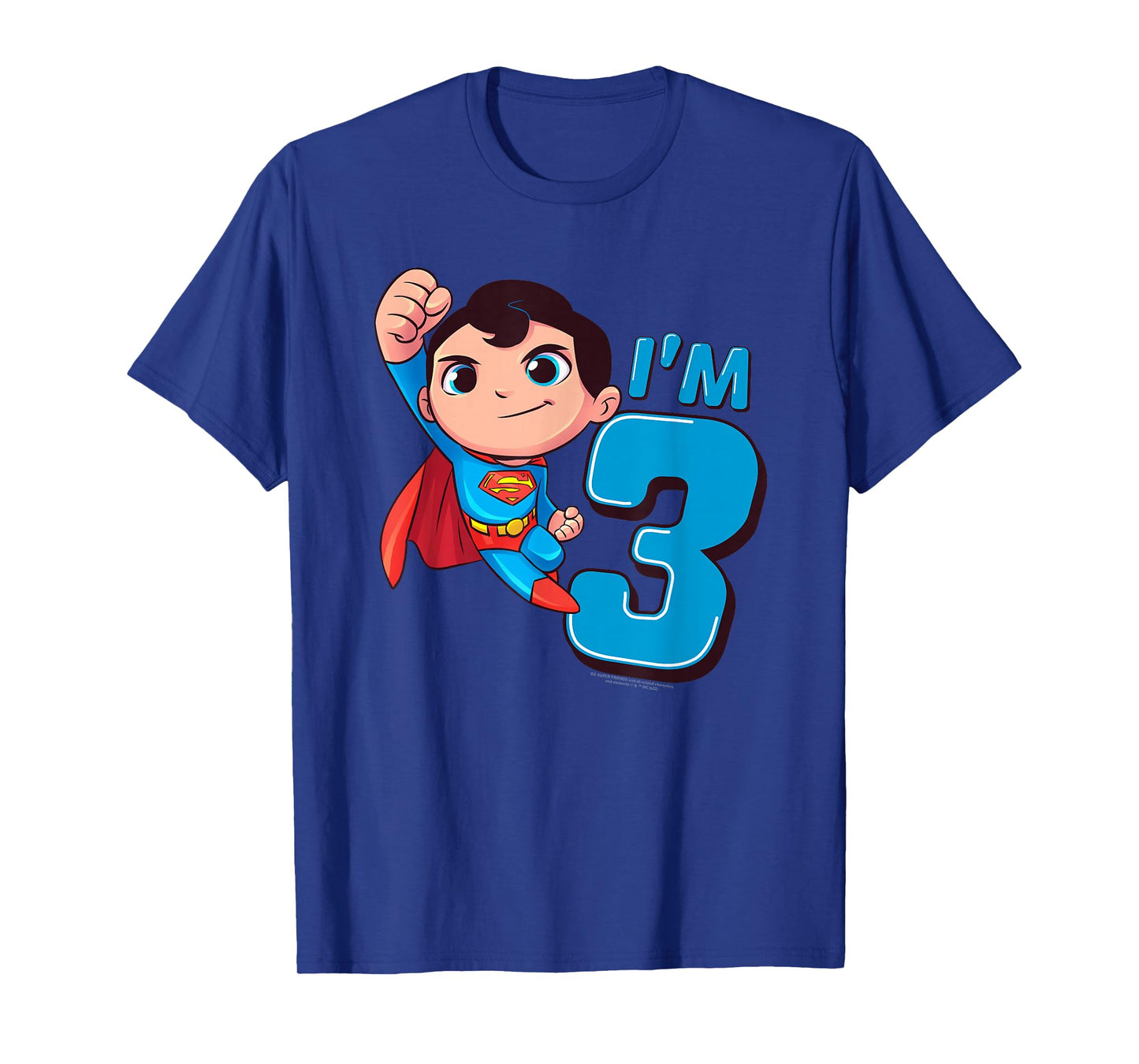 Superman 3rd Birthday Cute I'm 3 T-Shirt