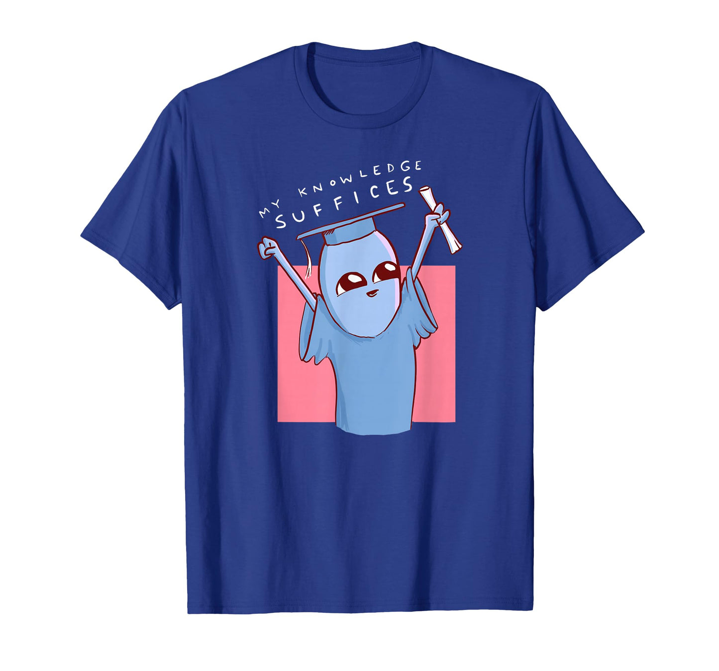 Threadless Nathan W. Pyle My Knowledge Suffices Graphic T-Shirt