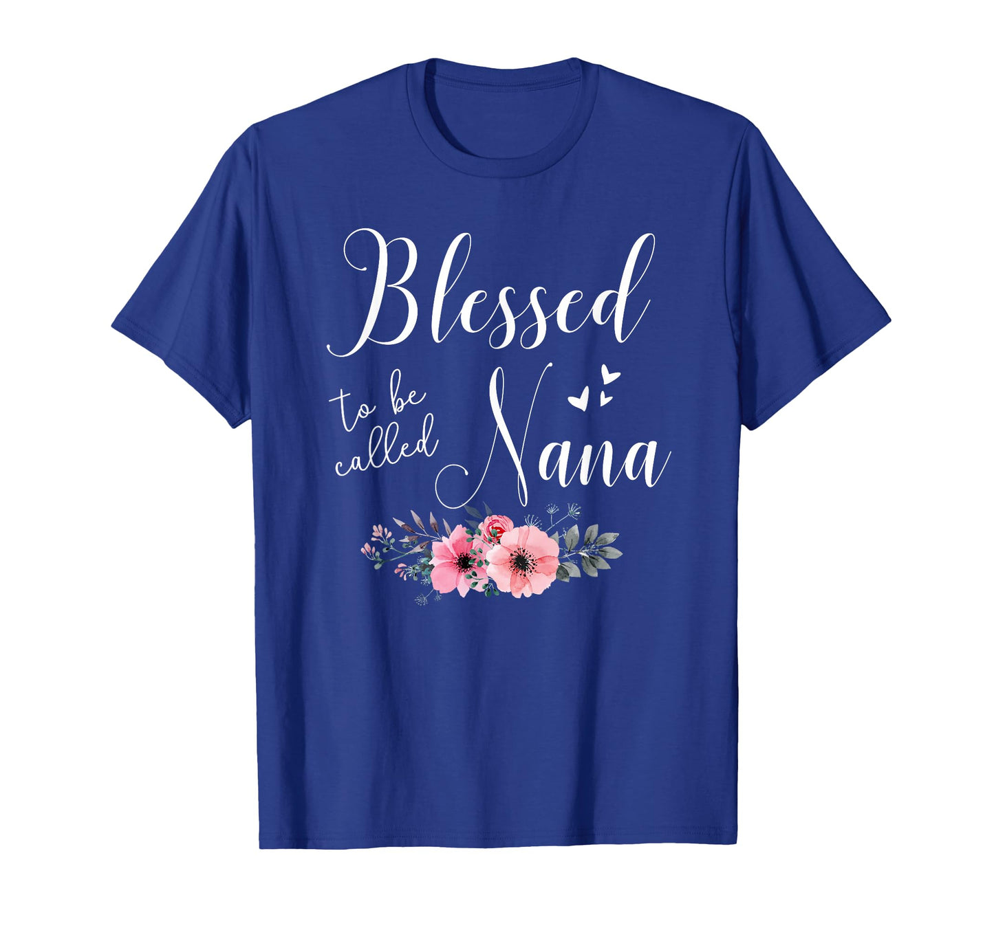 Blessed To Be Nana Women Grandma Mother's Day Christmas T-Shirt