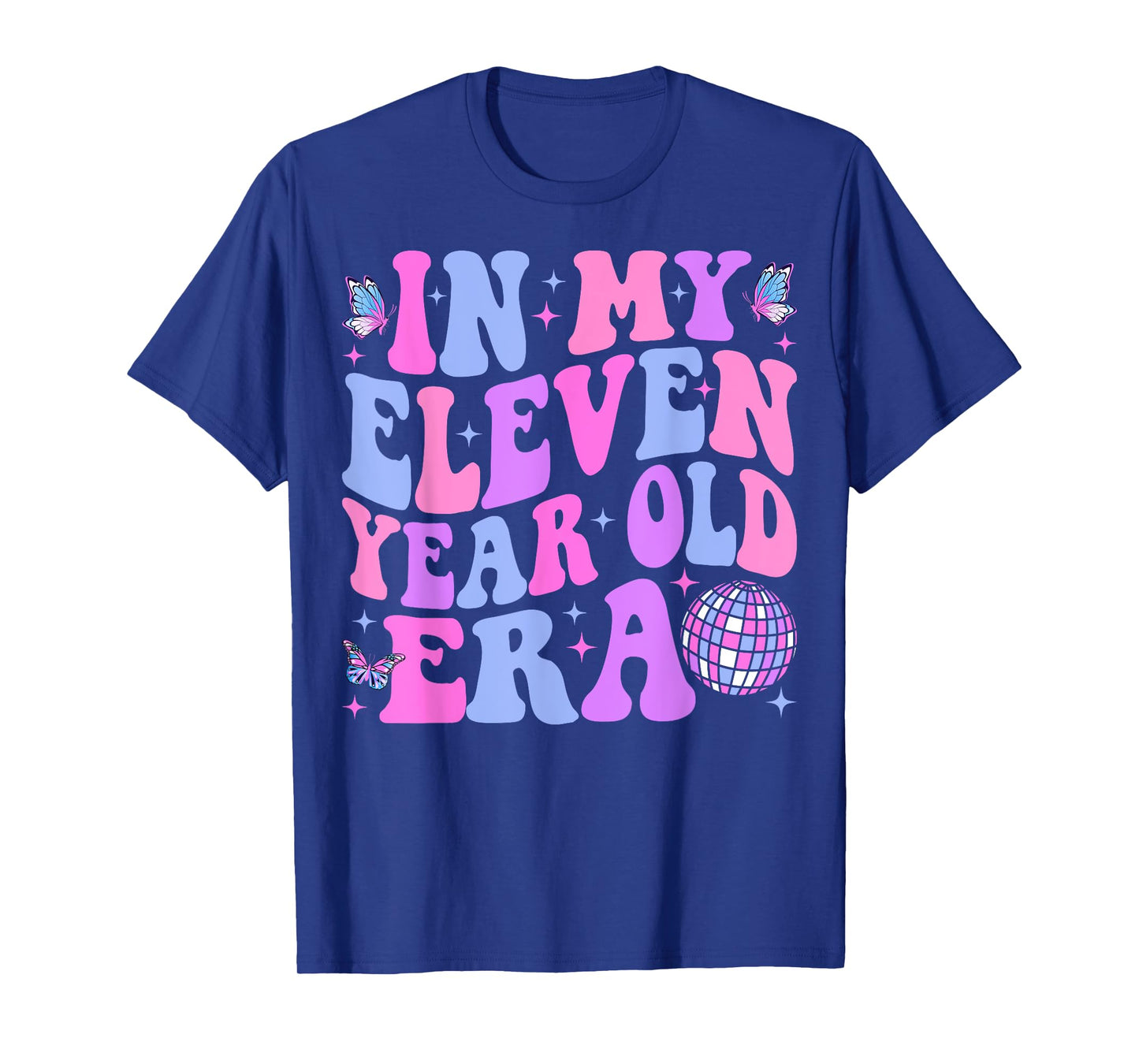 In My Eleven Year Old Era Girl Boy 11th Birthday 11 Year Old T-Shirt