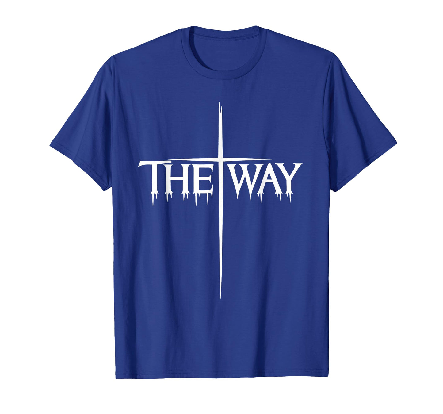 The Way Jesus Cross Graphic Scripture Inspired Wear T-Shirt