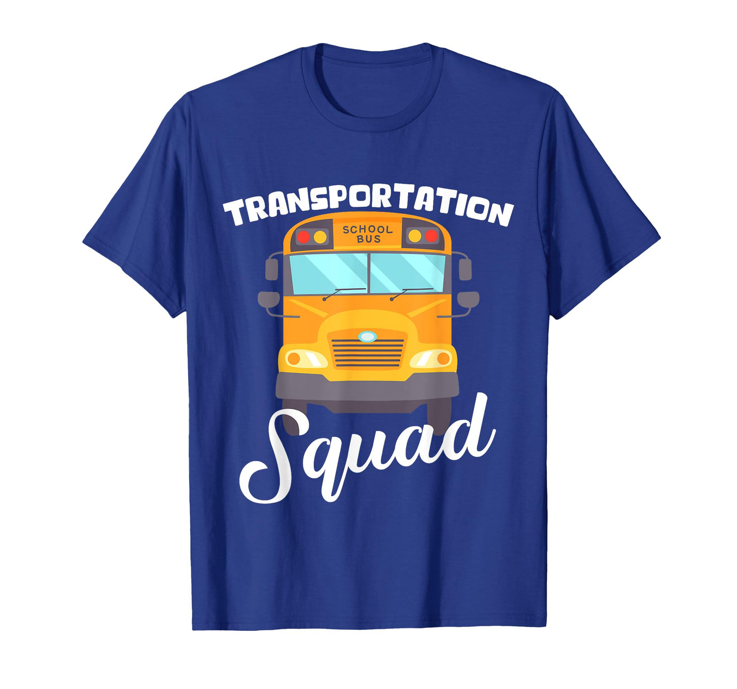 Transportation Squad Back to School Bus Driver Monitor Aide T-Shirt